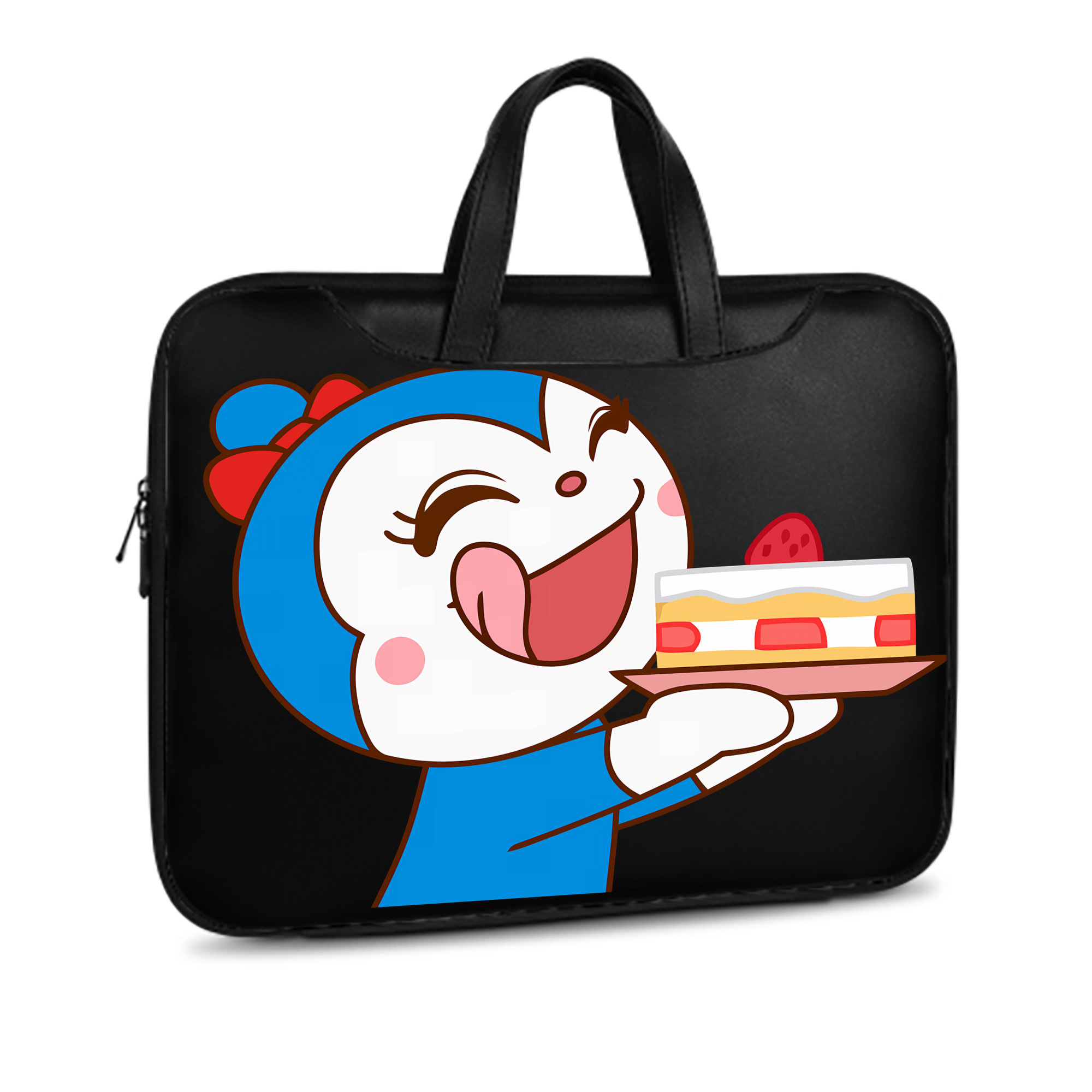 （画像用） アンパンマン Anpanman レザーラップトップバッグ　ノートパソコンケース