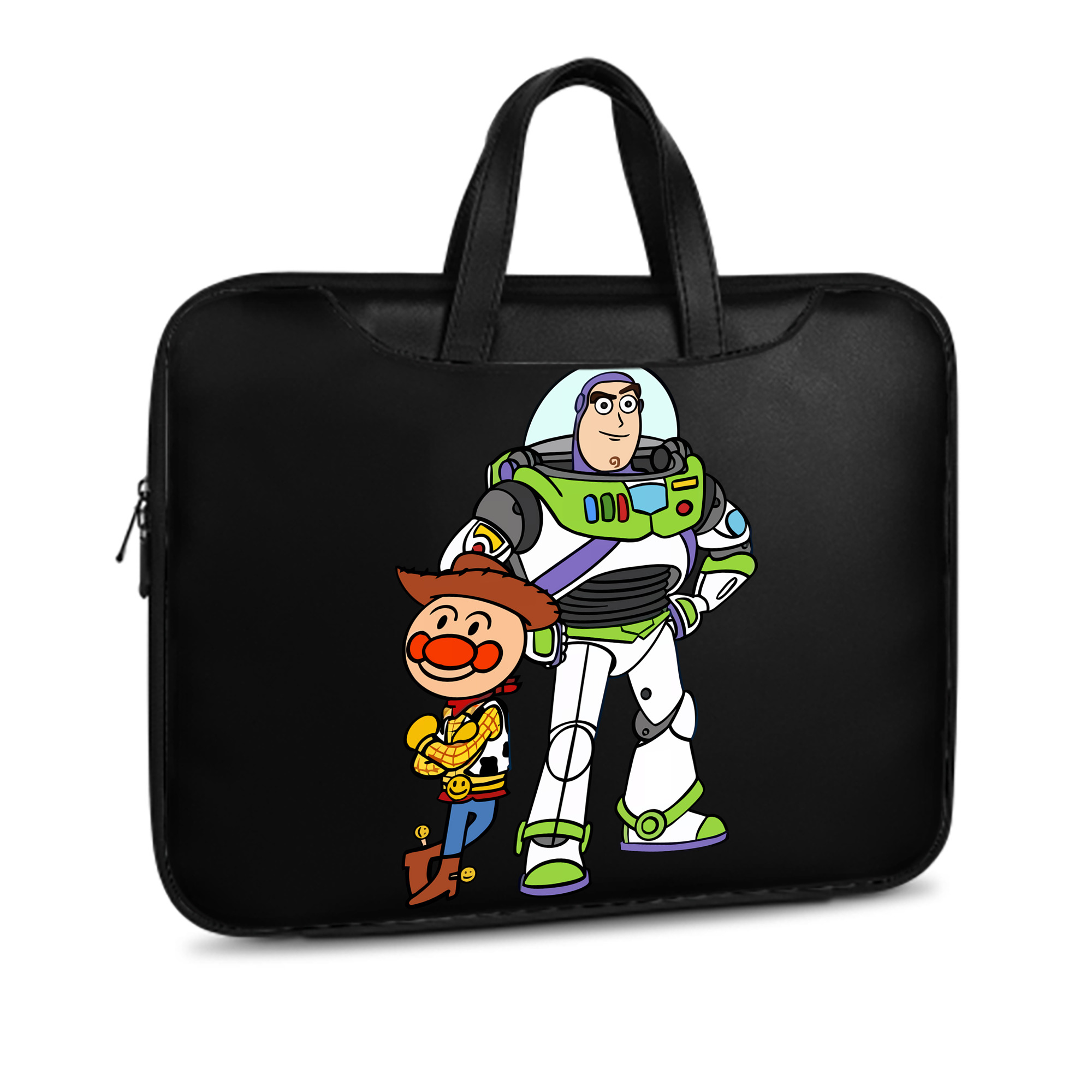（画像用） アンパンマン Anpanman レザーラップトップバッグ　ノートパソコンケース
