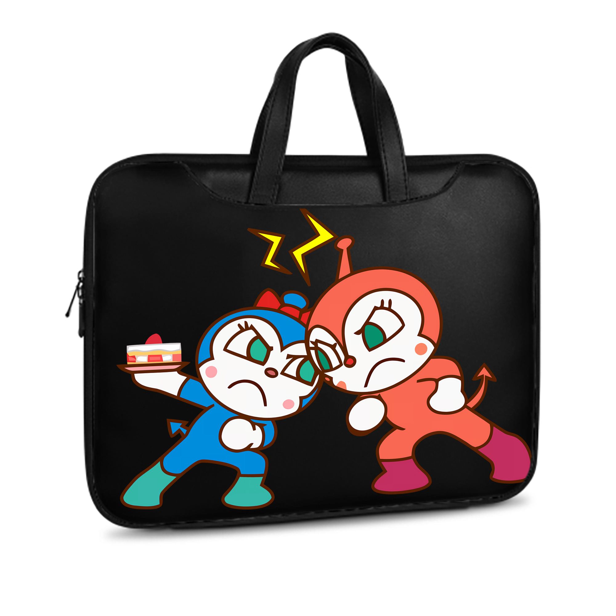 （画像用） アンパンマン Anpanman レザーラップトップバッグ　ノートパソコンケース
