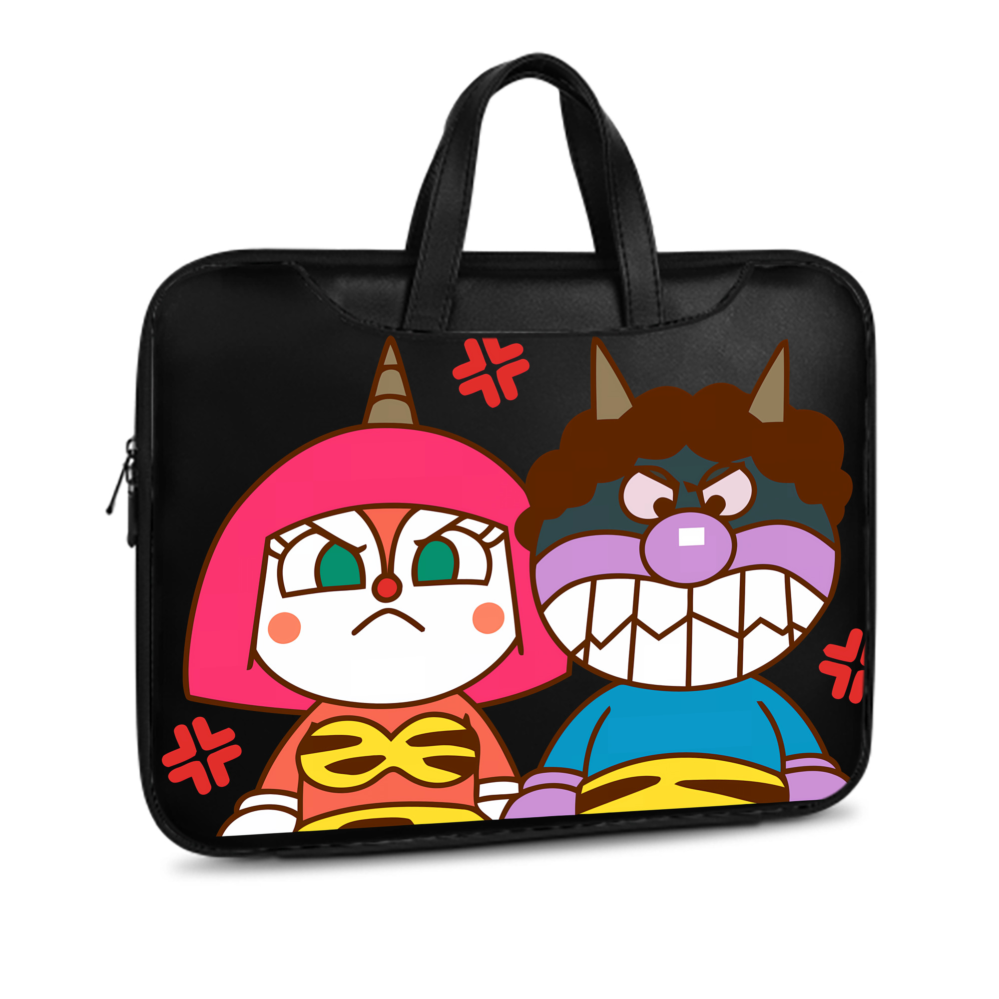 （画像用） アンパンマン Anpanman レザーラップトップバッグ　ノートパソコンケース