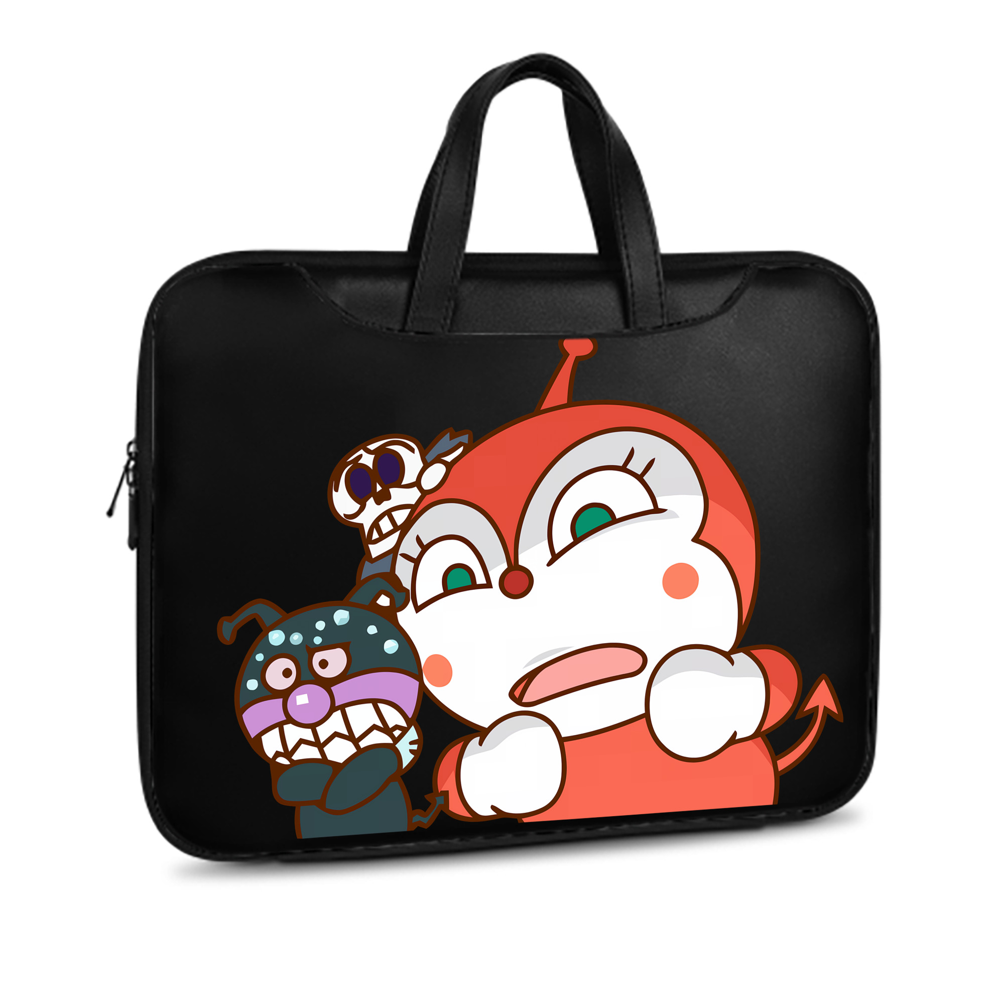（画像用） アンパンマン Anpanman レザーラップトップバッグ　ノートパソコンケース