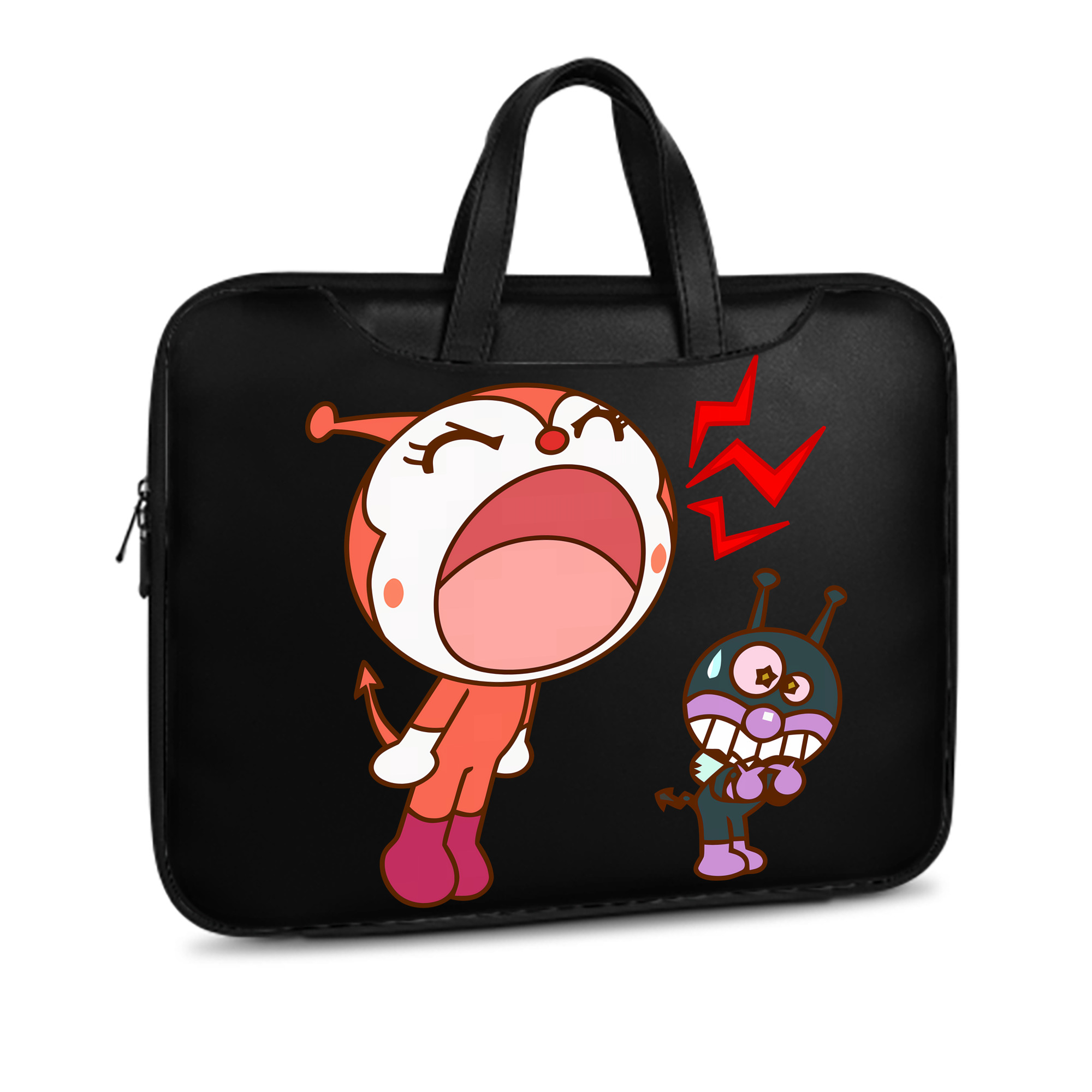（画像用） アンパンマン Anpanman レザーラップトップバッグ　ノートパソコンケース