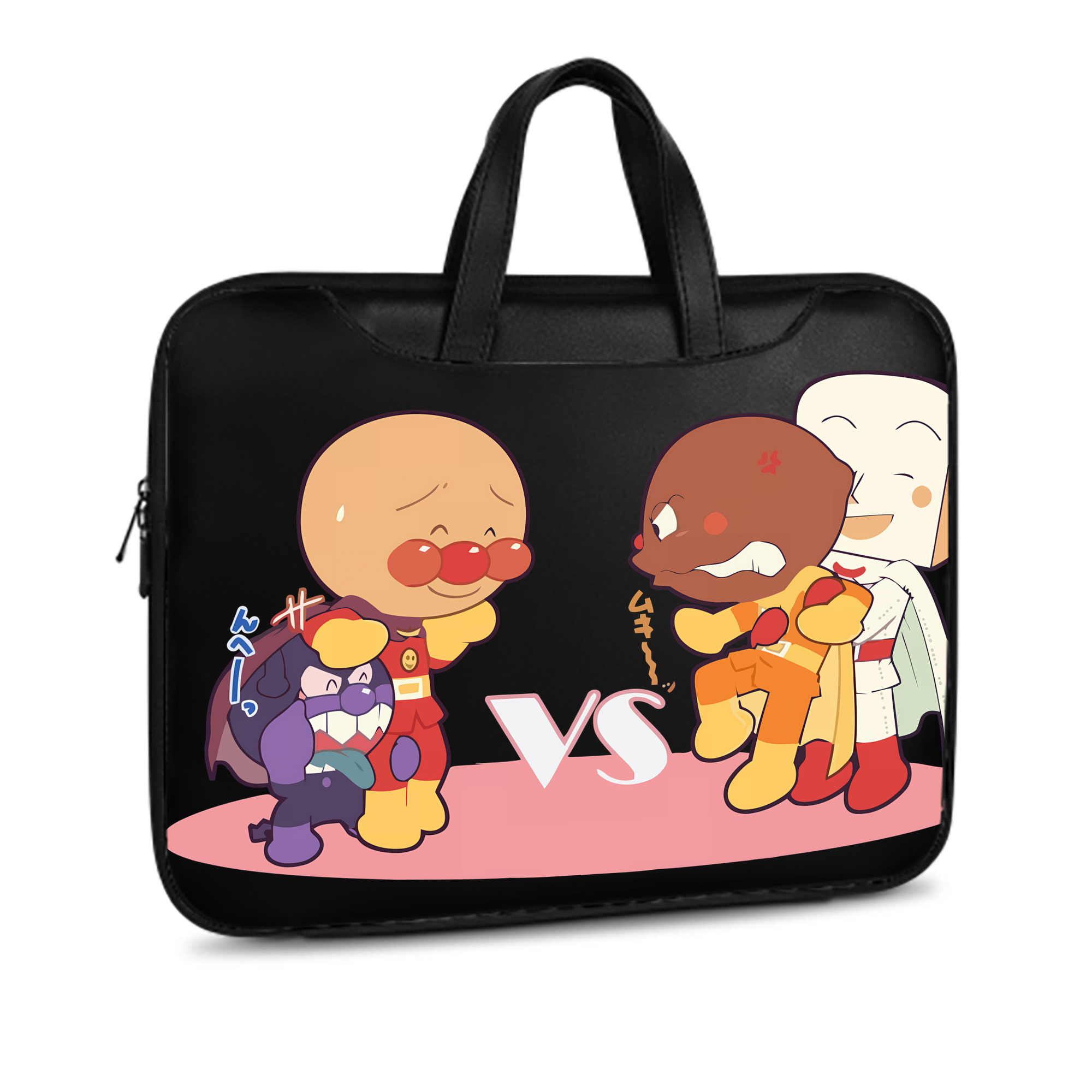 （画像用） アンパンマン Anpanman レザーラップトップバッグ　ノートパソコンケース