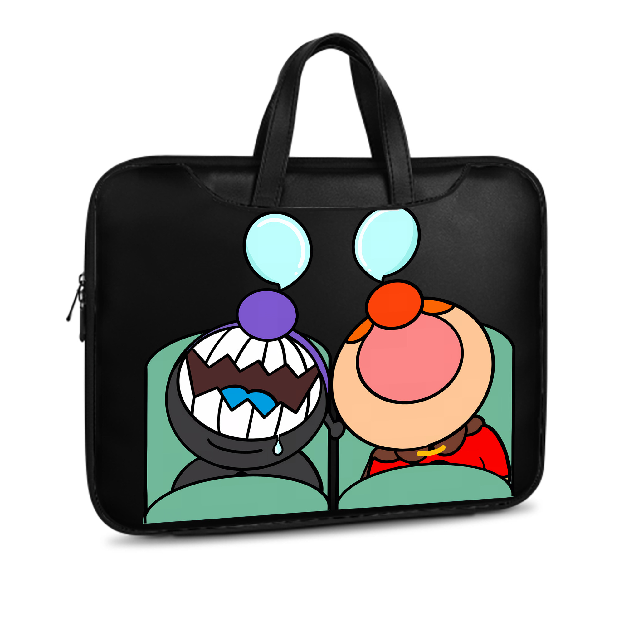 （画像用） アンパンマン Anpanman レザーラップトップバッグ　ノートパソコンケース