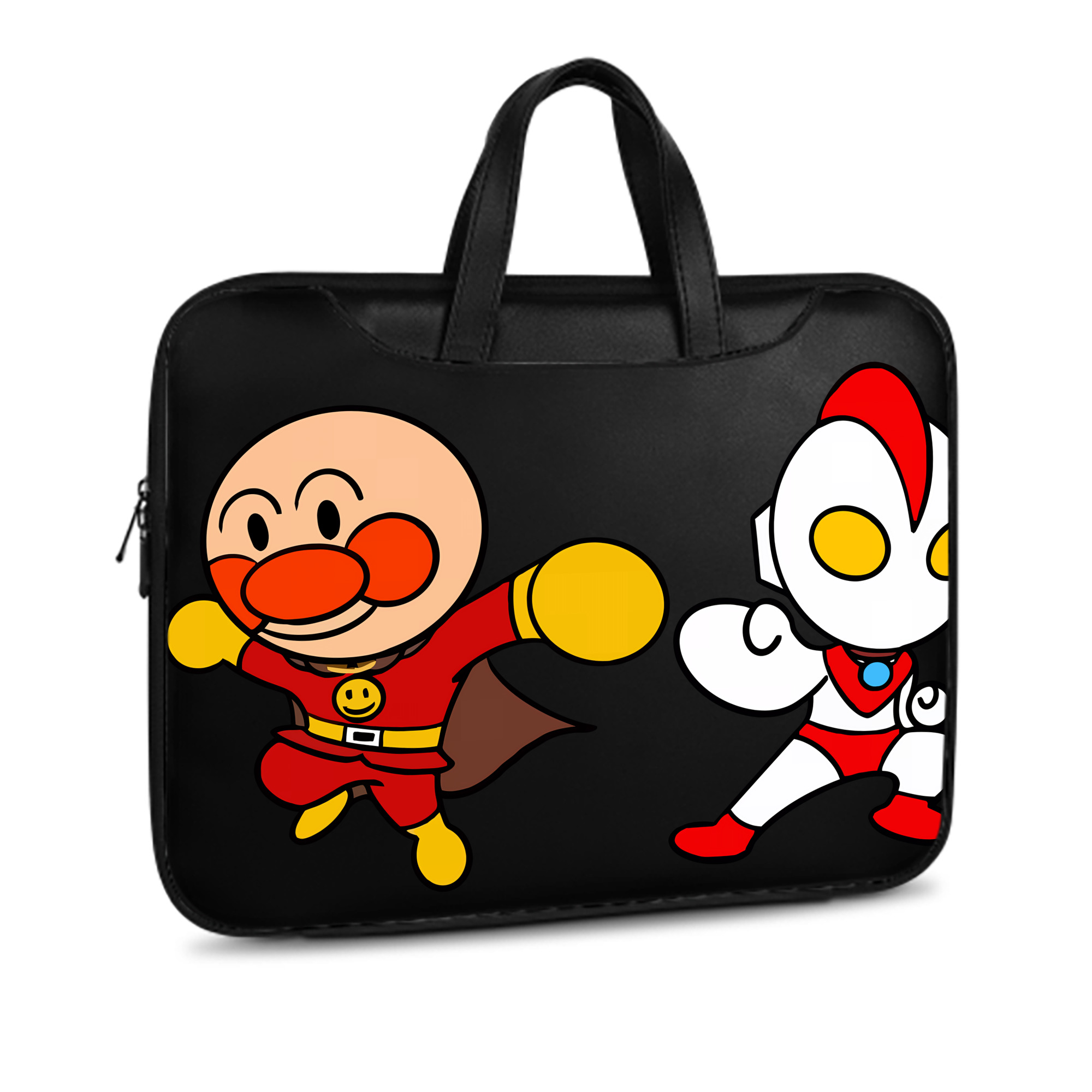 （画像用） アンパンマン Anpanman レザーラップトップバッグ　ノートパソコンケース