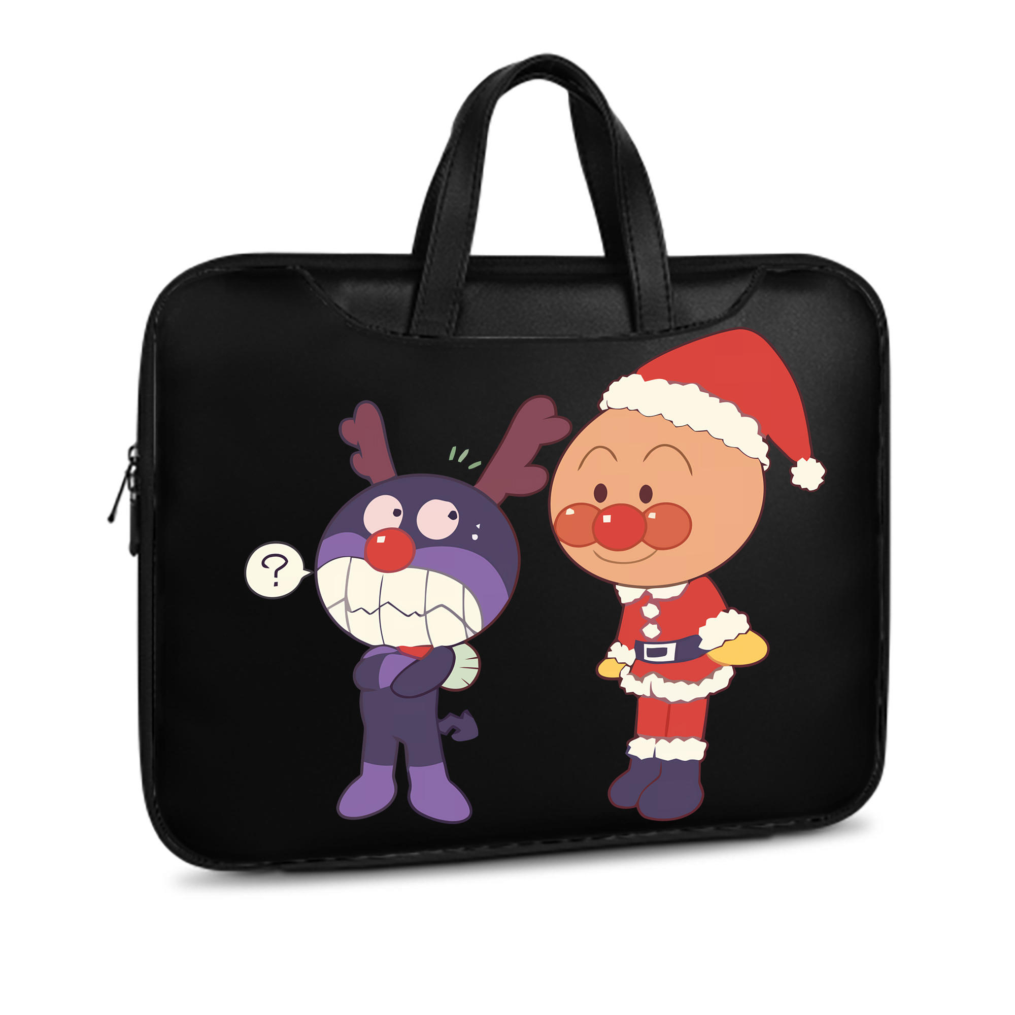 （画像用） アンパンマン Anpanman レザーラップトップバッグ　ノートパソコンケース