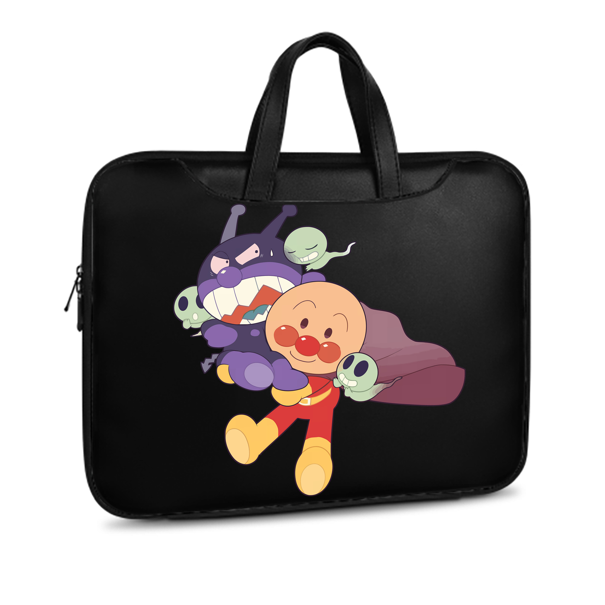 （画像用） アンパンマン Anpanman レザーラップトップバッグ　ノートパソコンケース