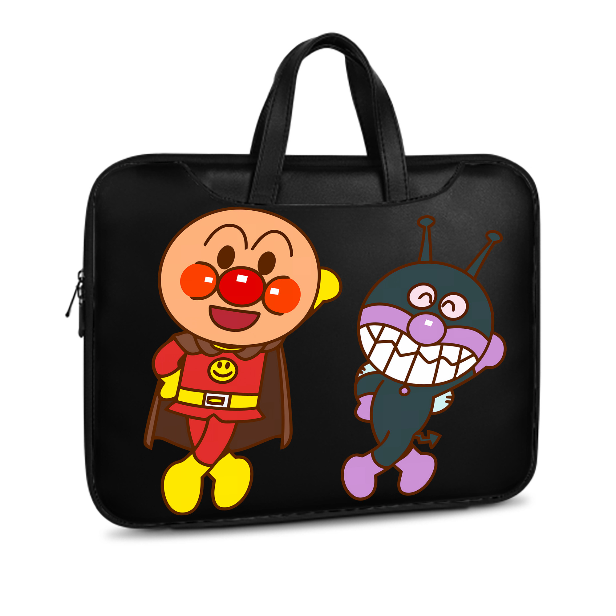 （画像用） アンパンマン Anpanman レザーラップトップバッグ　ノートパソコンケース