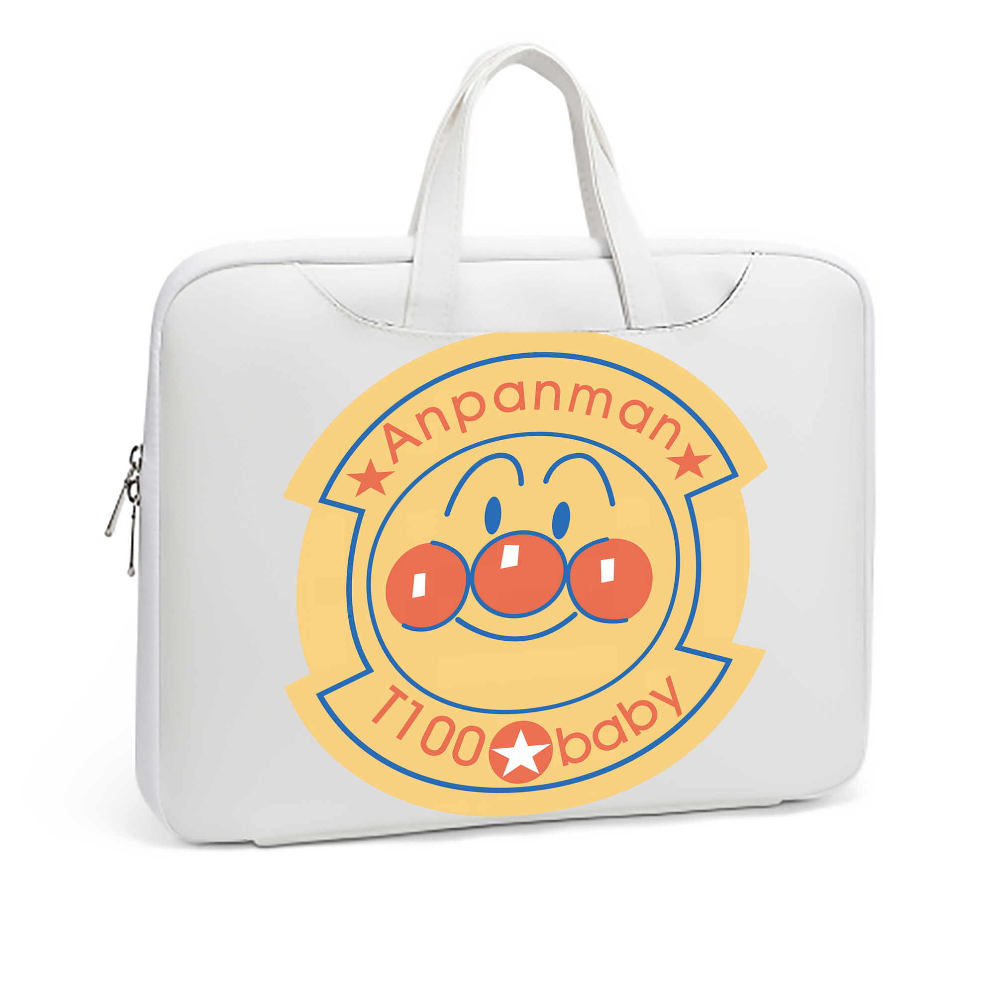 （画像用） アンパンマン Anpanman レザーラップトップバッグ　ノートパソコンケース