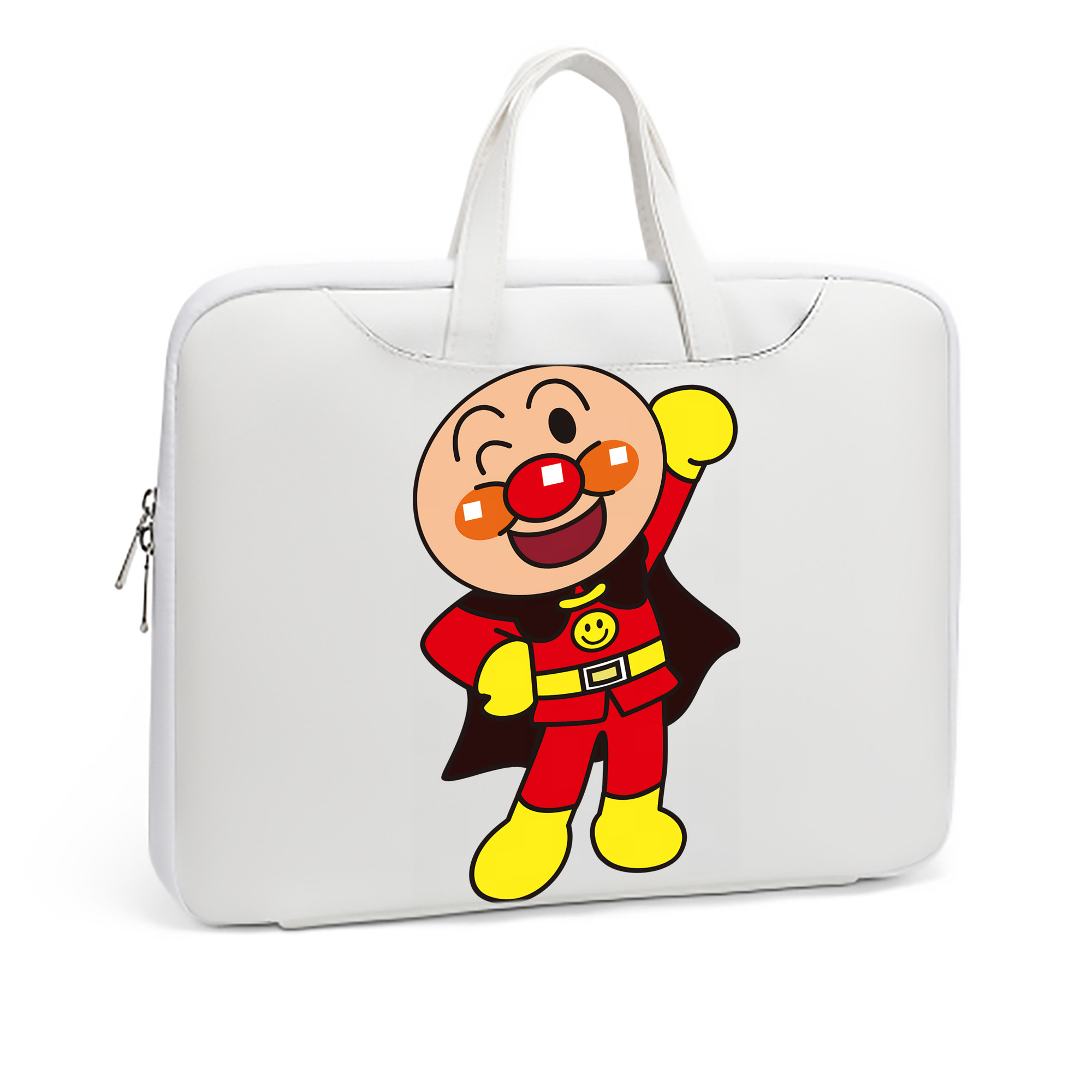 （画像用） アンパンマン Anpanman レザーラップトップバッグ　ノートパソコンケース