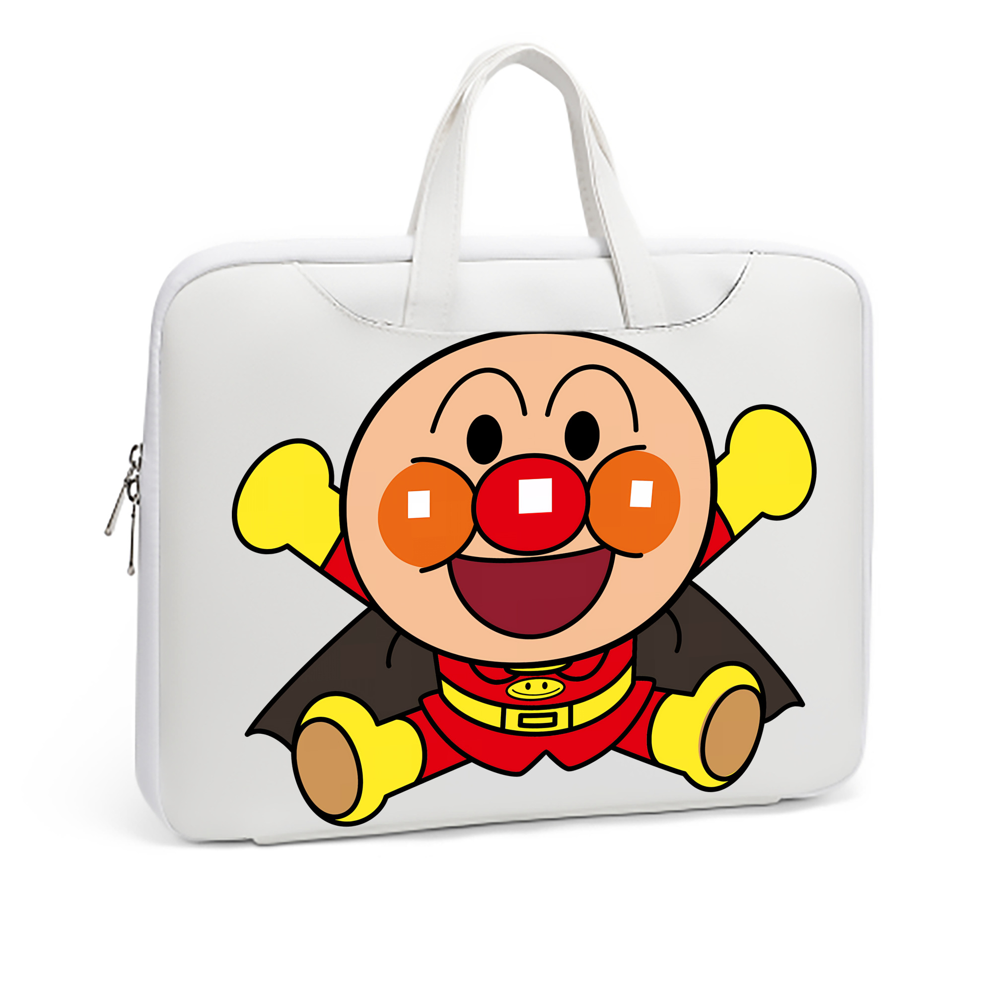 （画像用） アンパンマン Anpanman レザーラップトップバッグ　ノートパソコンケース