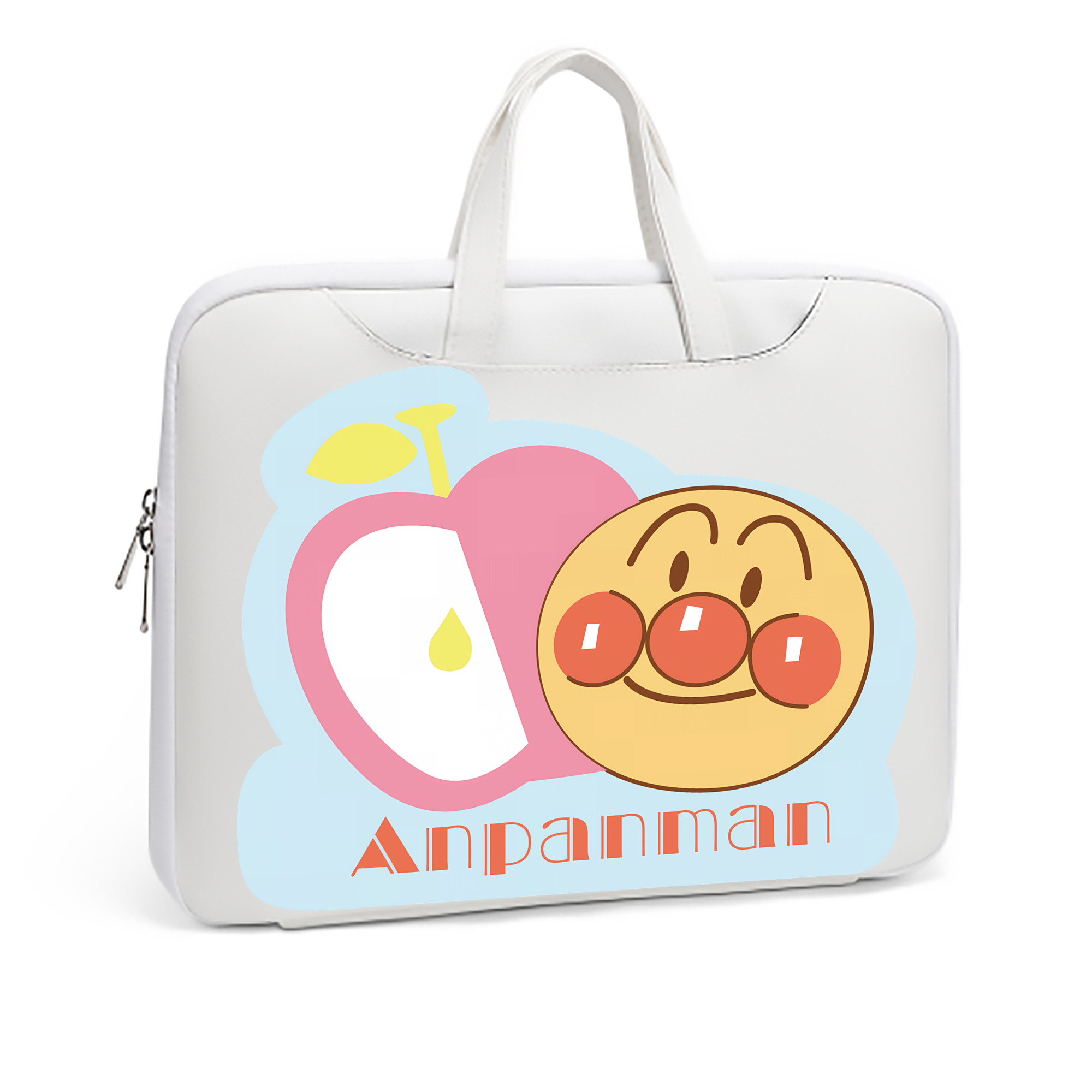 （画像用） アンパンマン Anpanman レザーラップトップバッグ　ノートパソコンケース