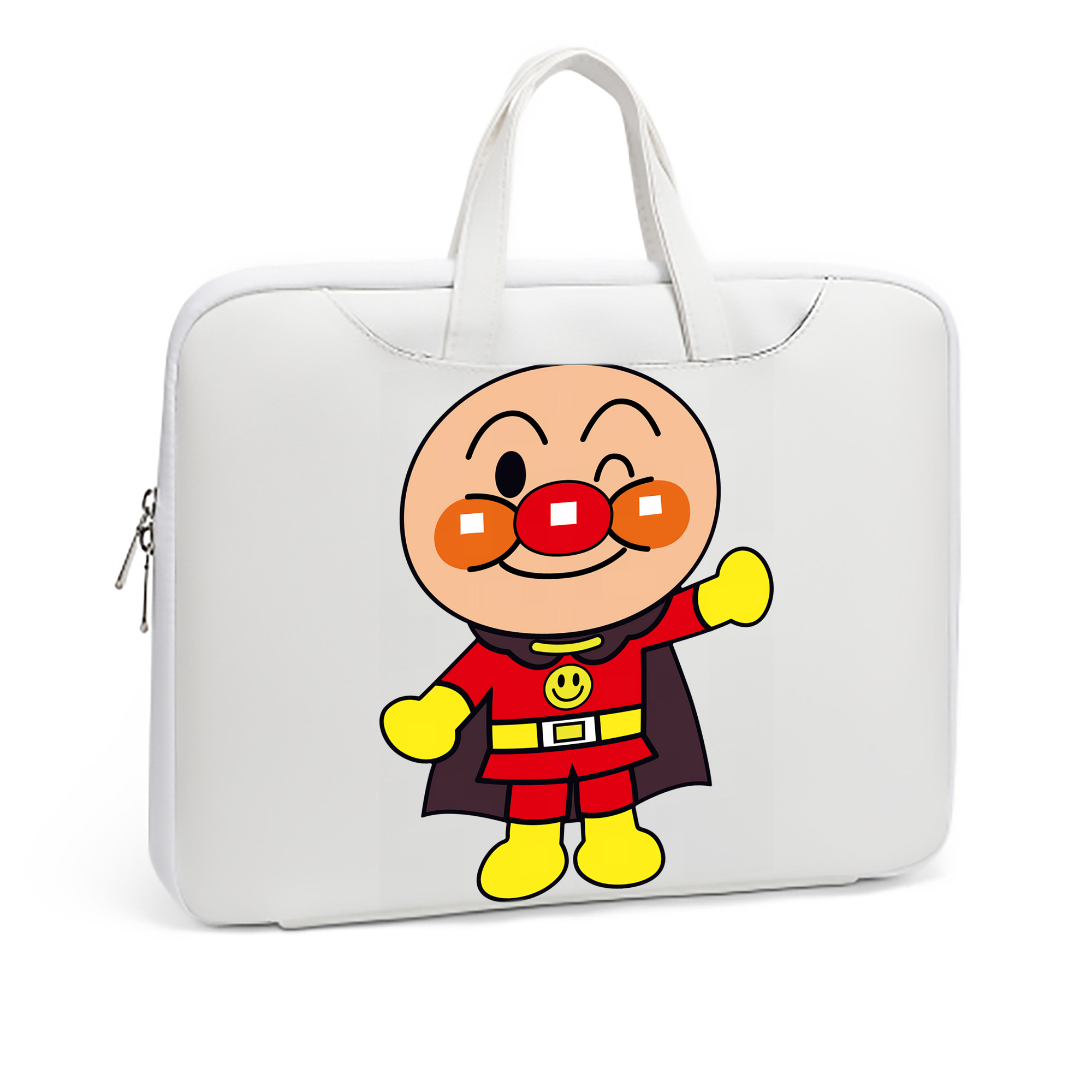 （画像用） アンパンマン Anpanman レザーラップトップバッグ　ノートパソコンケース