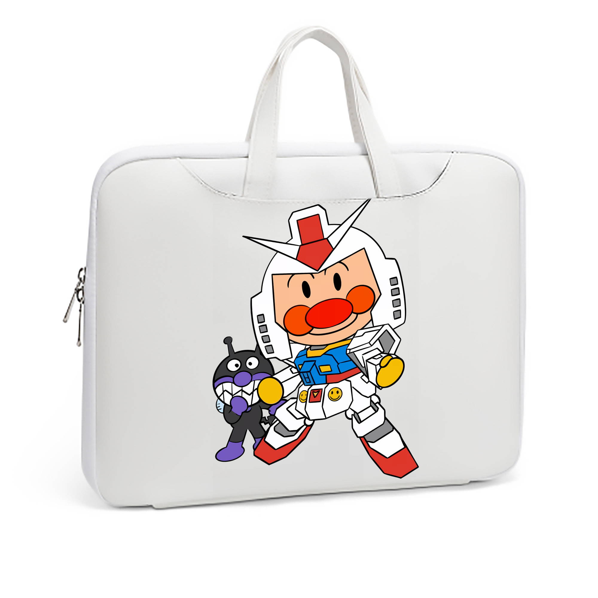 （画像用） アンパンマン Anpanman レザーラップトップバッグ　ノートパソコンケース