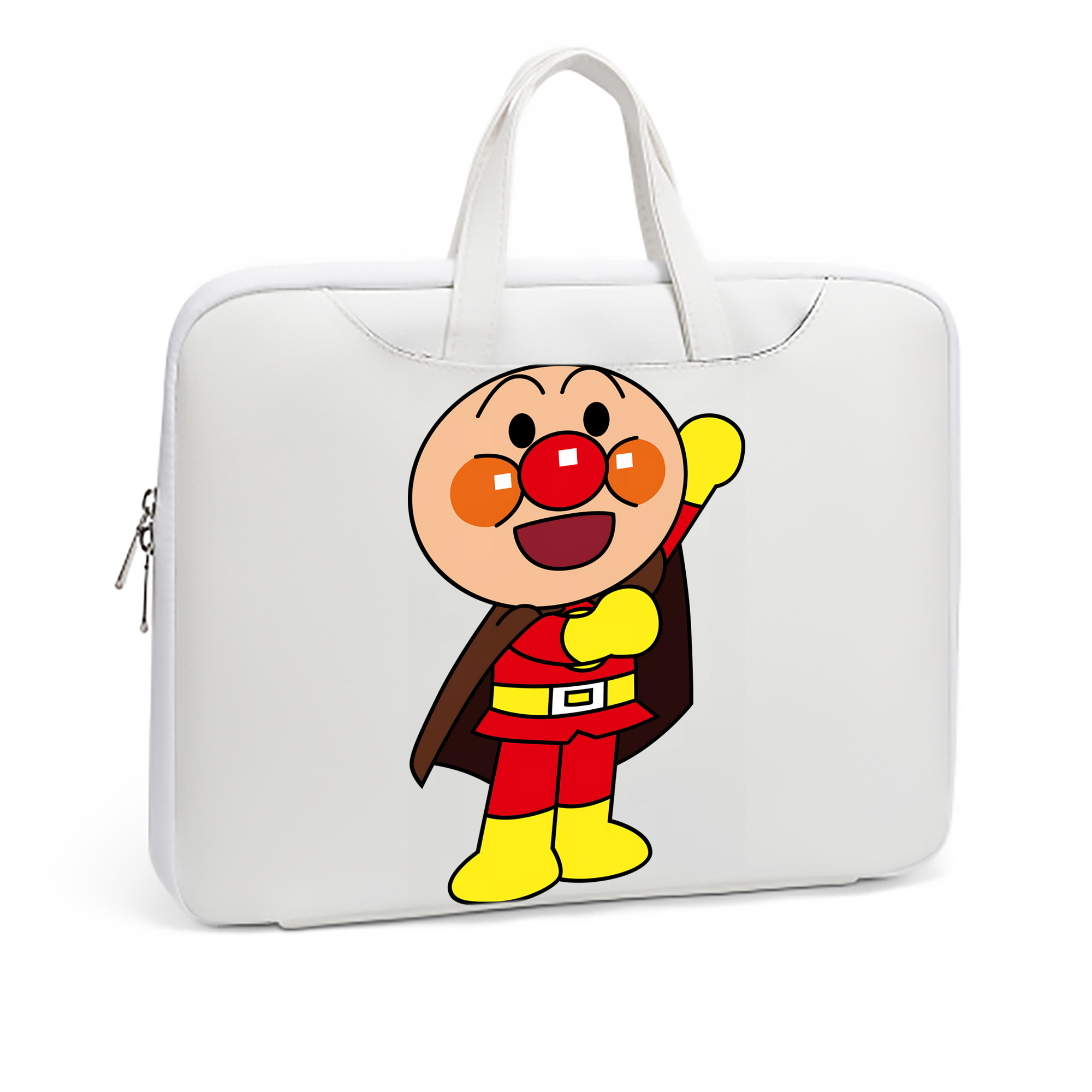 （画像用） アンパンマン Anpanman レザーラップトップバッグ　ノートパソコンケース