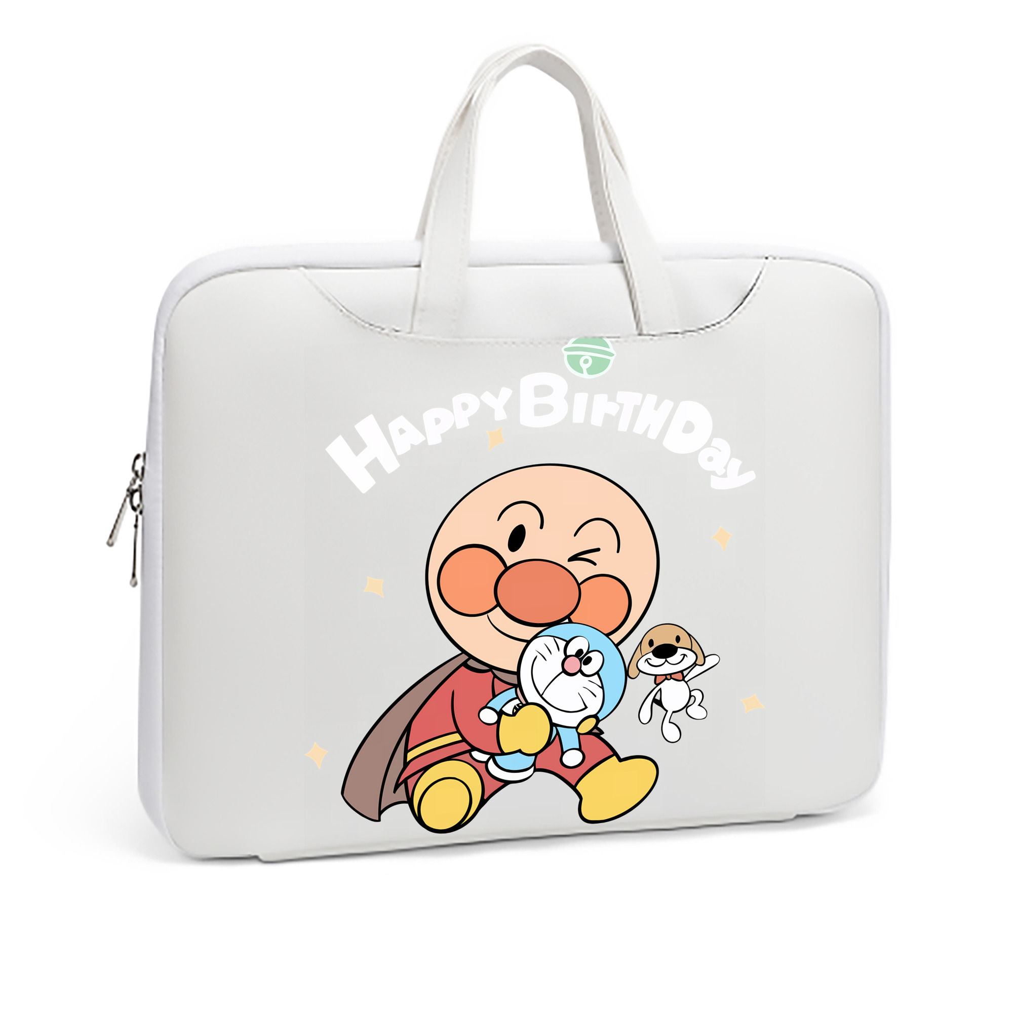 （画像用） アンパンマン Anpanman レザーラップトップバッグ　ノートパソコンケース