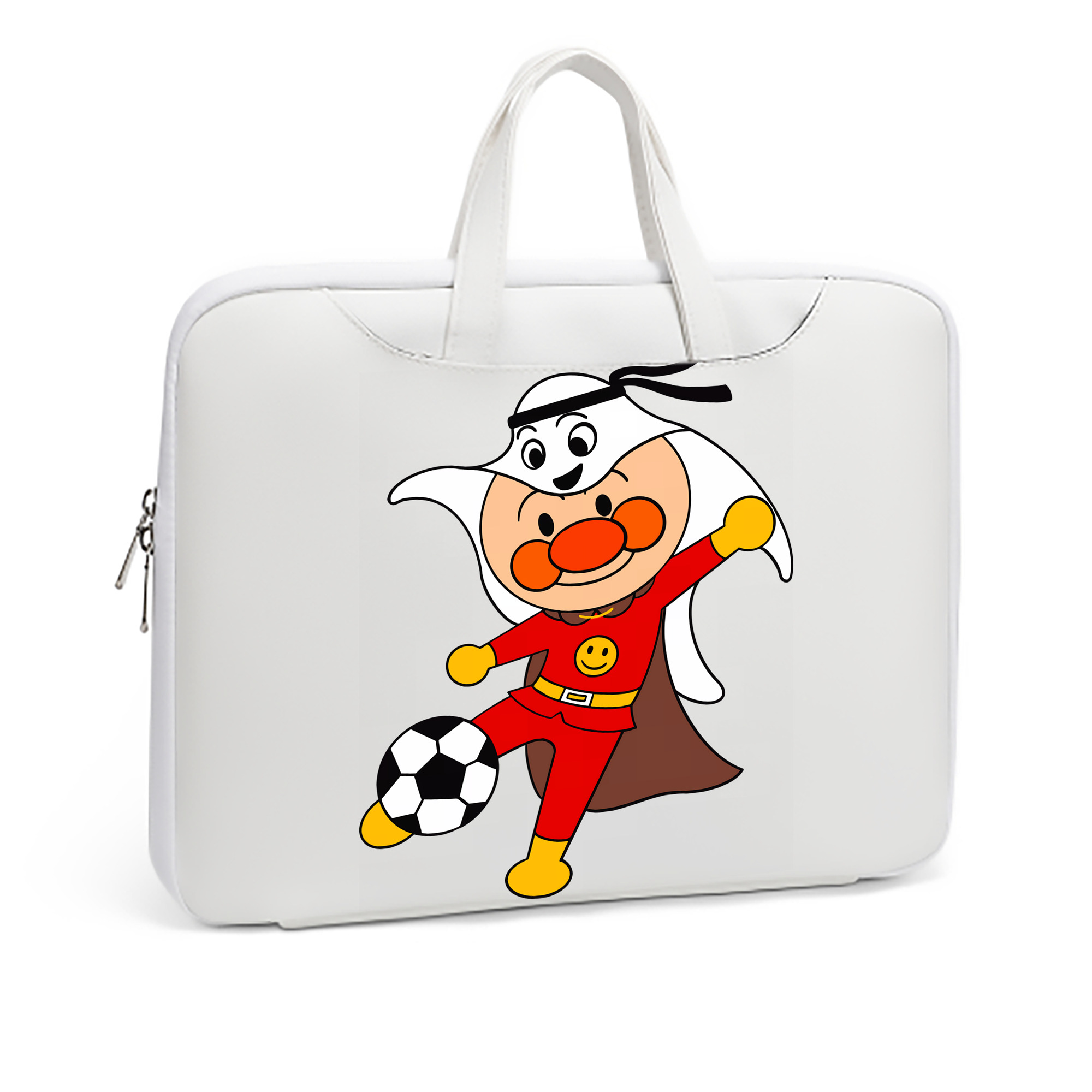 （画像用） アンパンマン Anpanman レザーラップトップバッグ　ノートパソコンケース