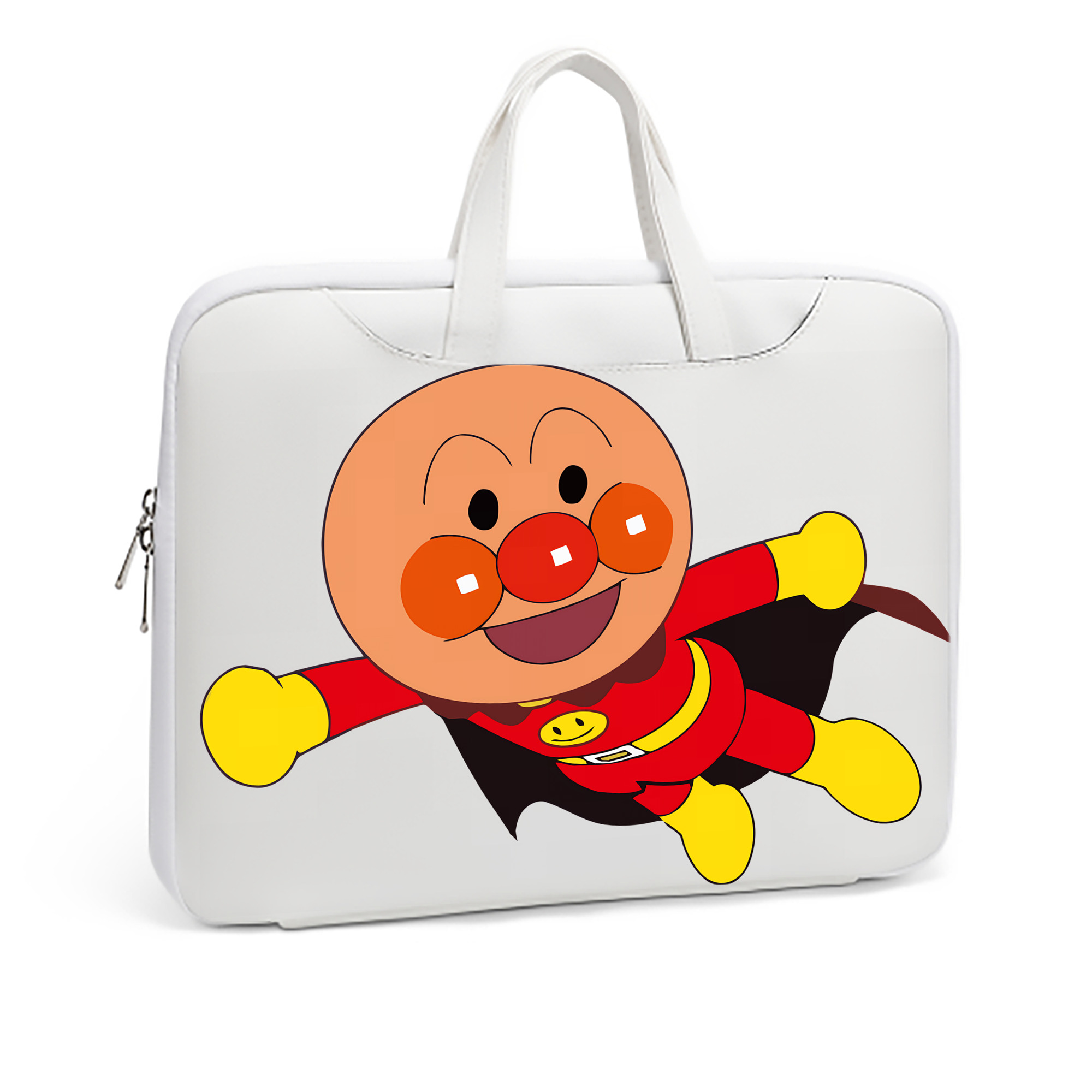 （画像用） アンパンマン Anpanman レザーラップトップバッグ　ノートパソコンケース