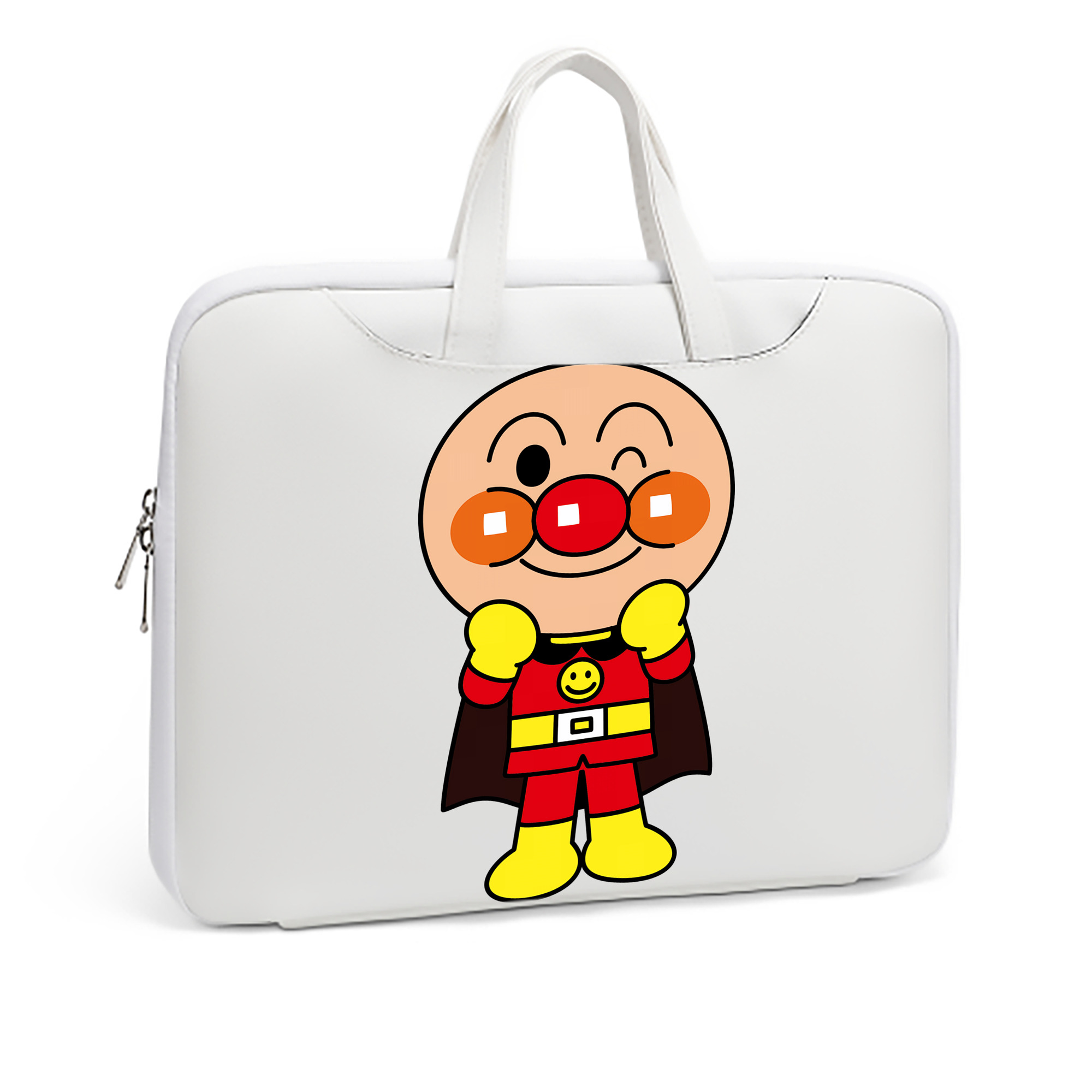 （画像用） アンパンマン Anpanman レザーラップトップバッグ　ノートパソコンケース