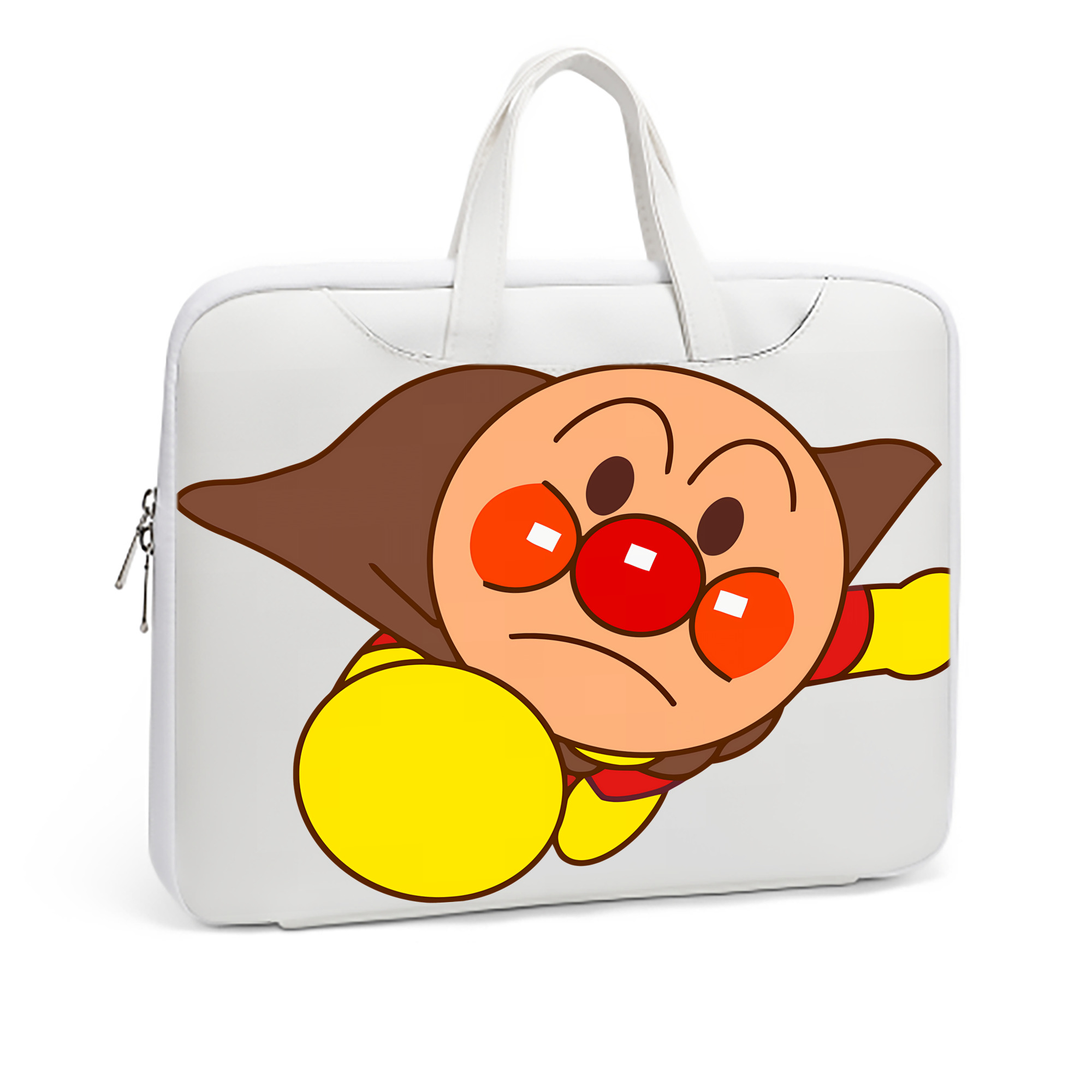 （画像用） アンパンマン Anpanman レザーラップトップバッグ　ノートパソコンケース