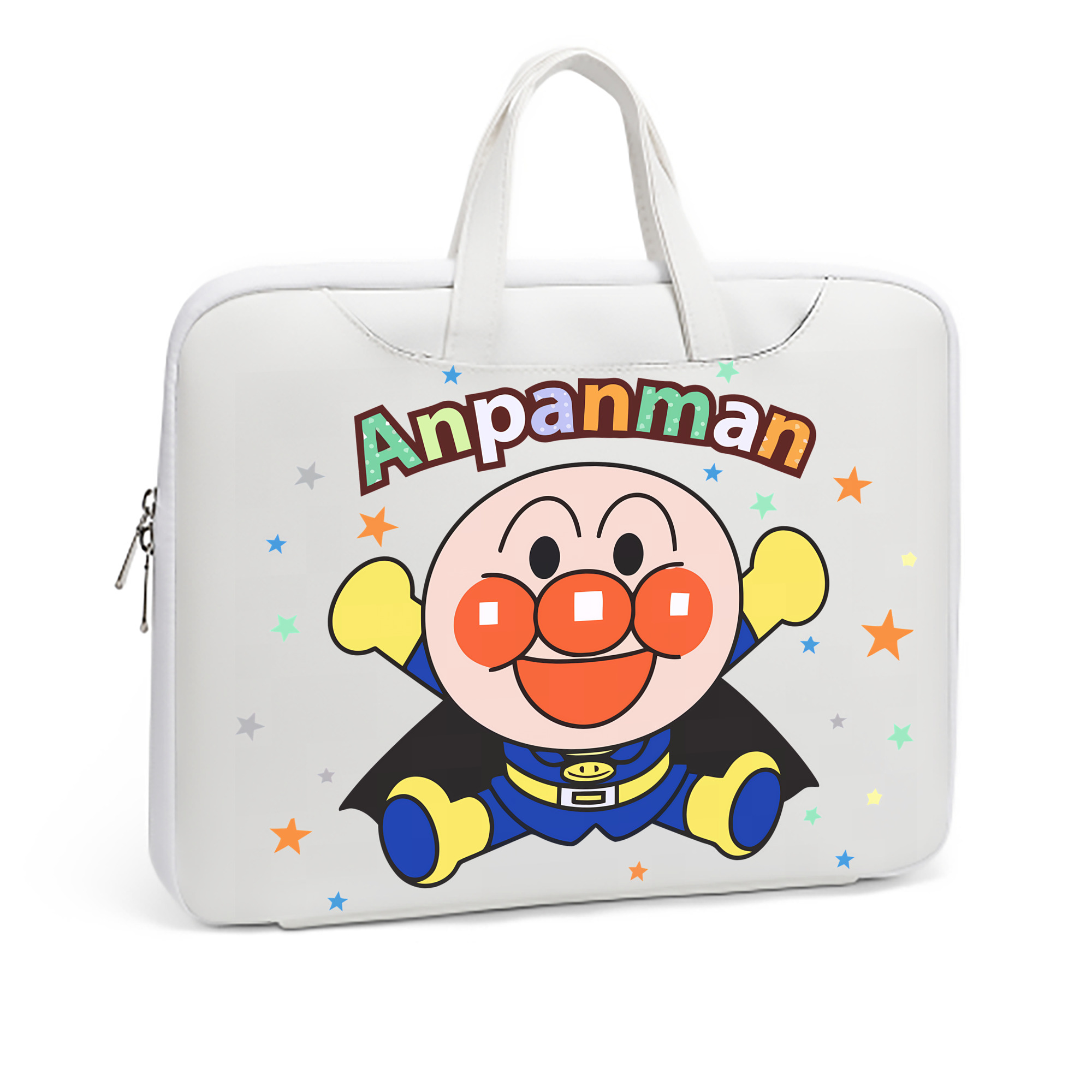 （画像用） アンパンマン Anpanman レザーラップトップバッグ　ノートパソコンケース