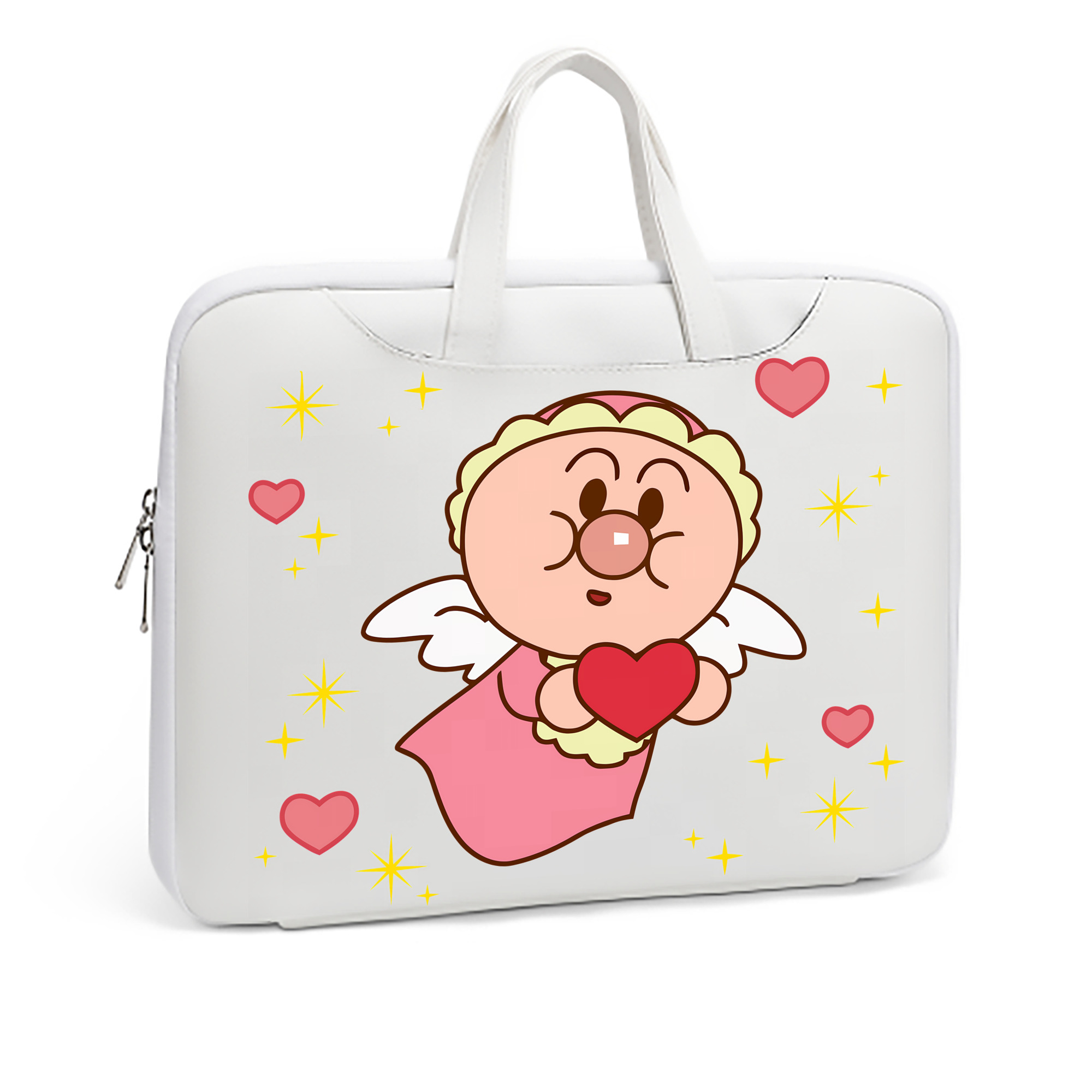 （画像用） アンパンマン Anpanman レザーラップトップバッグ　ノートパソコンケース