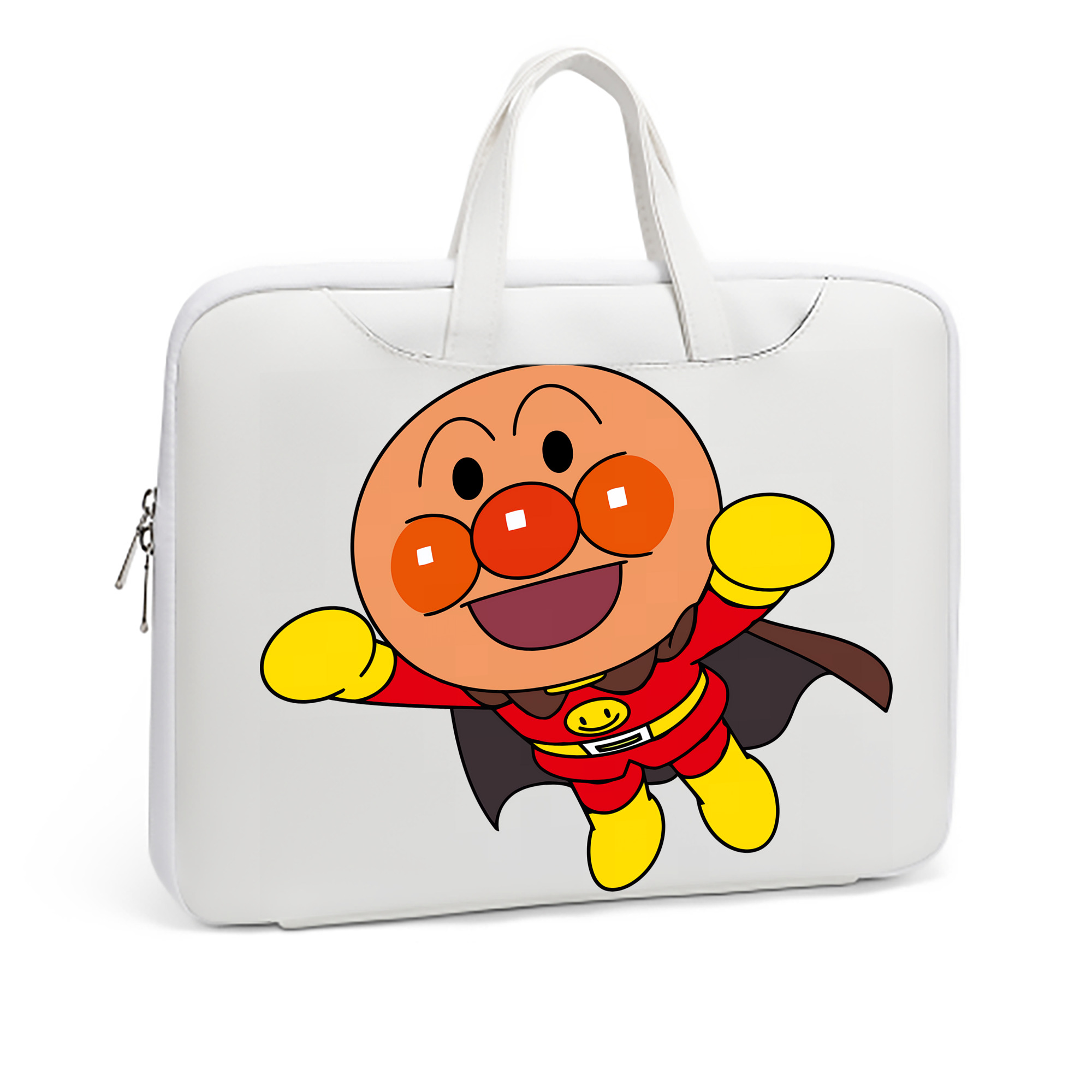 （画像用） アンパンマン Anpanman レザーラップトップバッグ　ノートパソコンケース