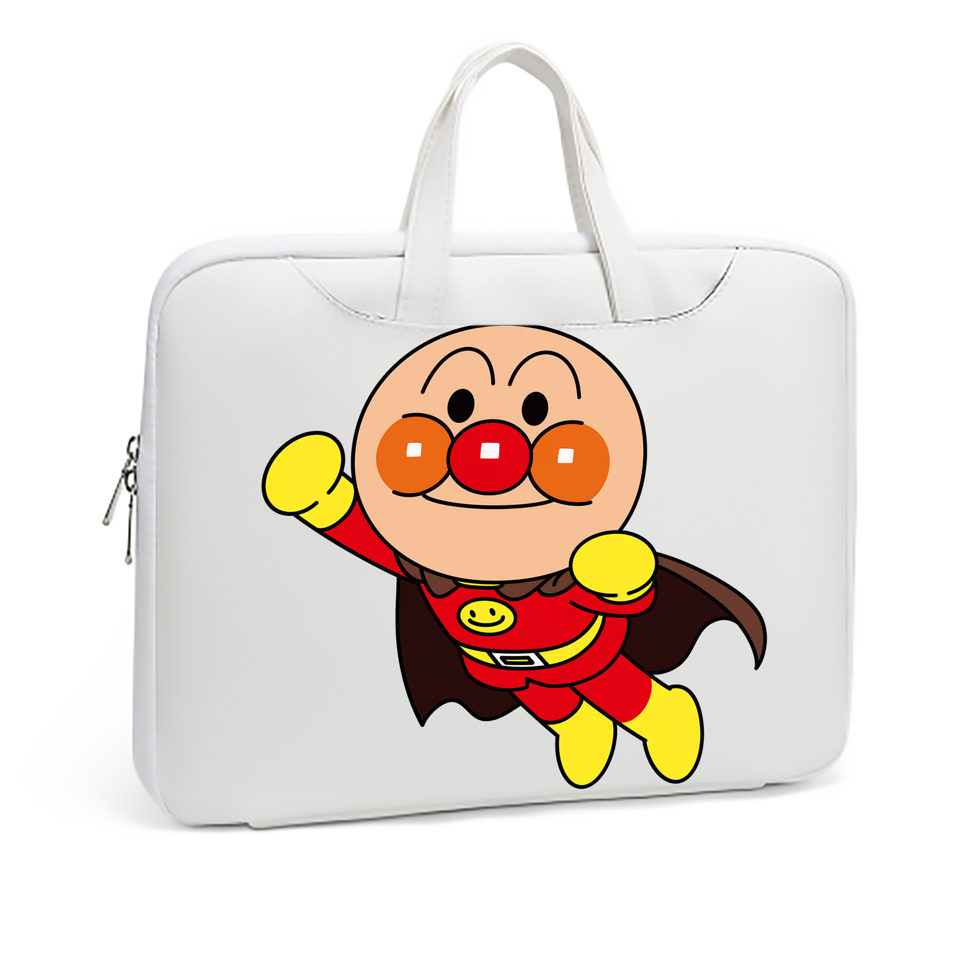（画像用） アンパンマン Anpanman レザーラップトップバッグ　ノートパソコンケース