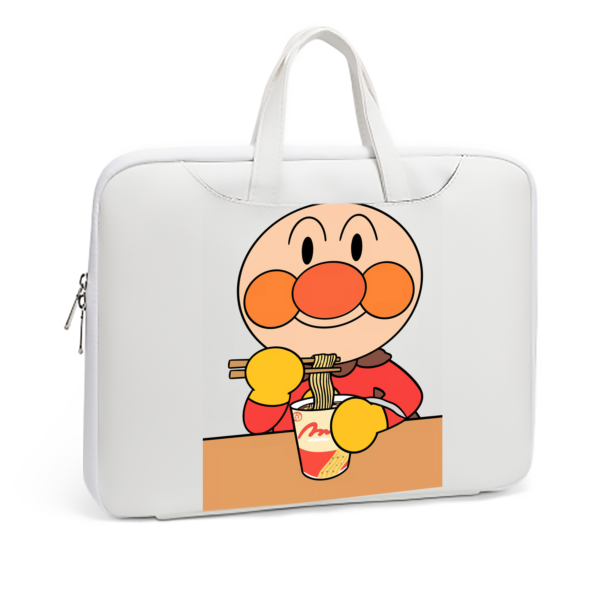 （画像用） アンパンマン Anpanman レザーラップトップバッグ　ノートパソコンケース