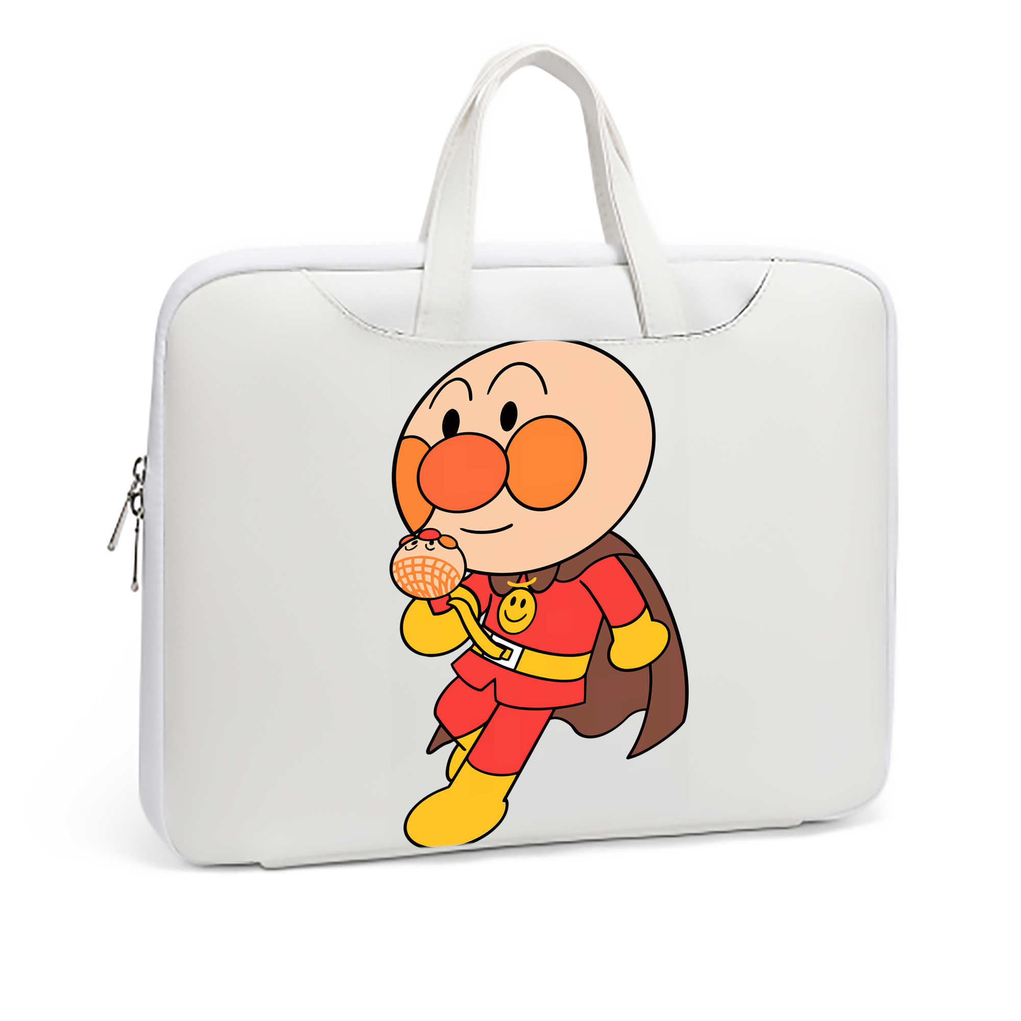 （画像用） アンパンマン Anpanman レザーラップトップバッグ　ノートパソコンケース