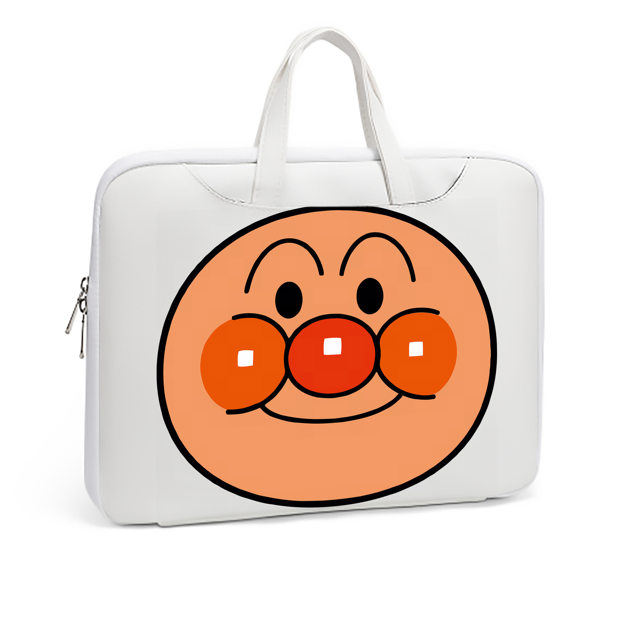 （画像用） アンパンマン Anpanman レザーラップトップバッグ　ノートパソコンケース