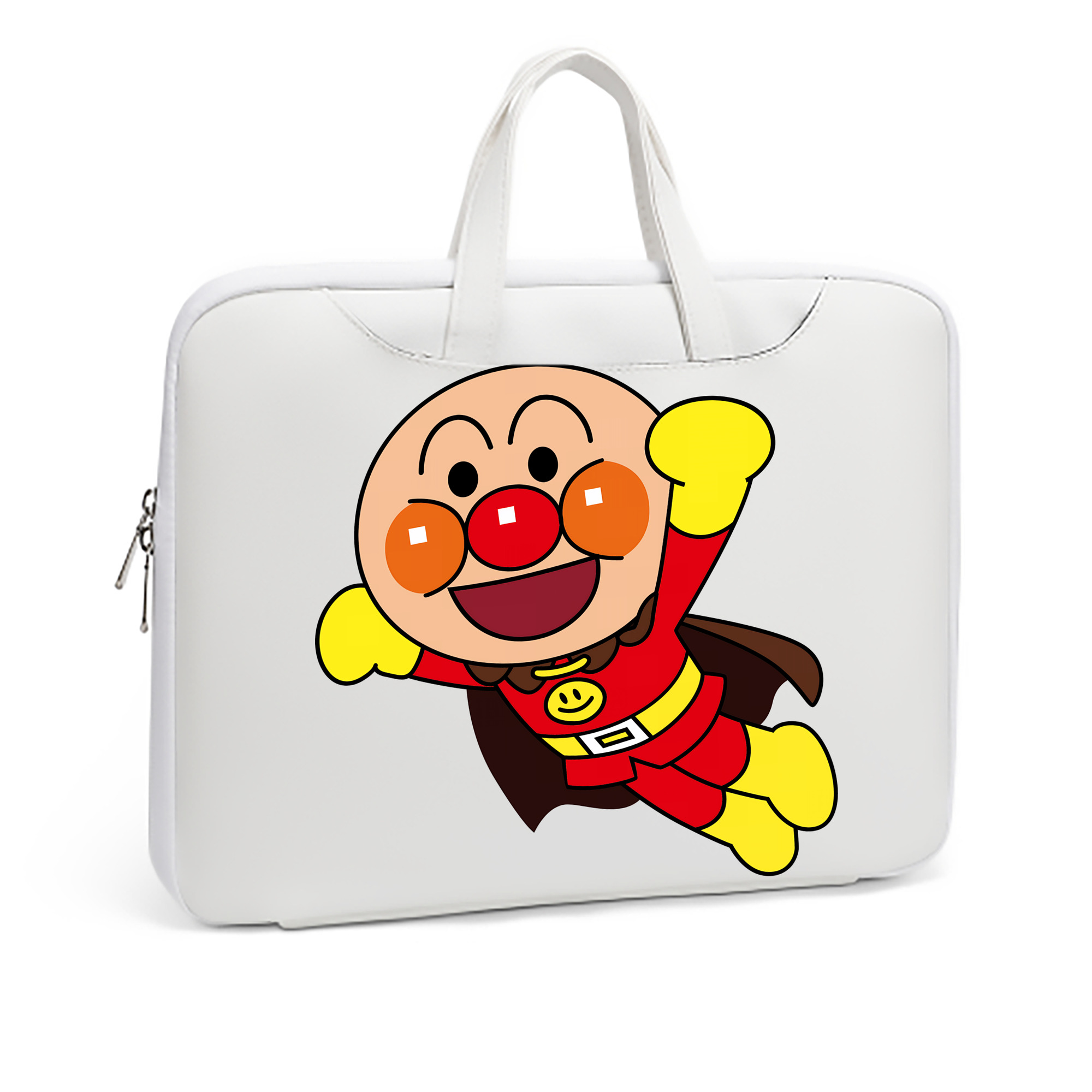 （画像用） アンパンマン Anpanman レザーラップトップバッグ　ノートパソコンケース