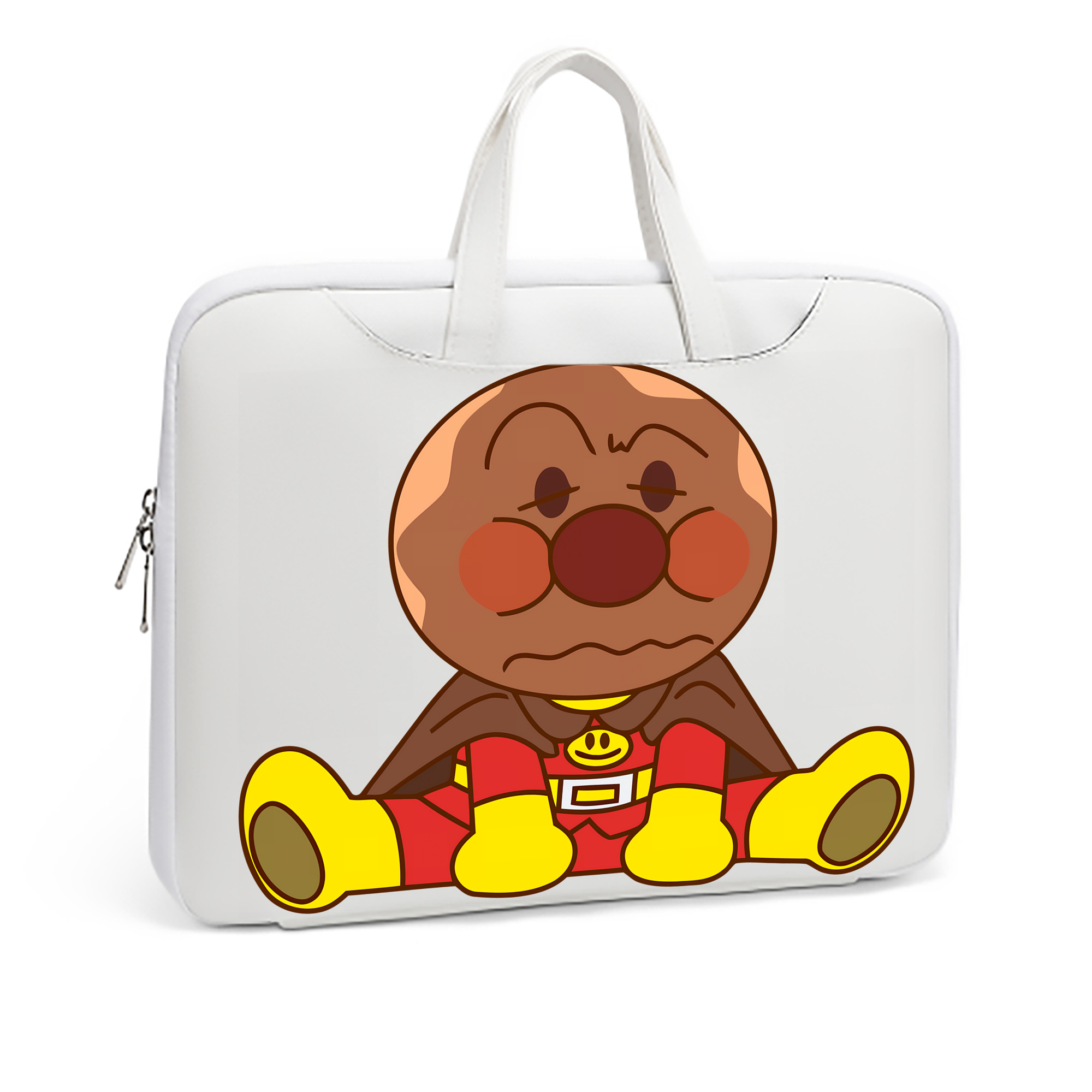（画像用） アンパンマン Anpanman レザーラップトップバッグ　ノートパソコンケース
