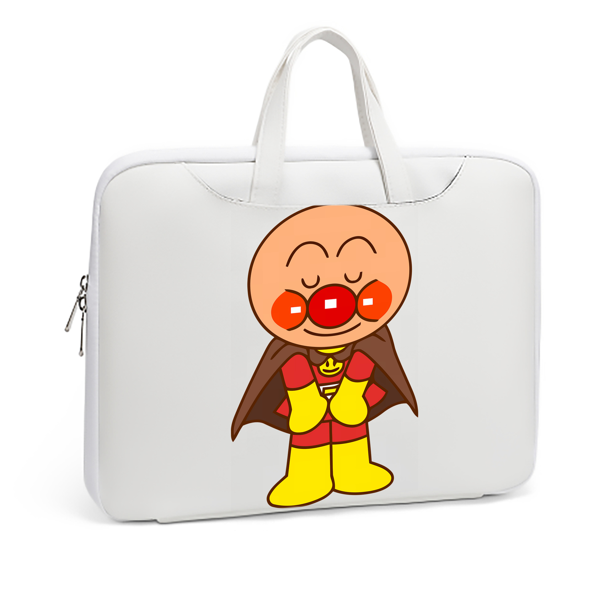 （画像用） アンパンマン Anpanman レザーラップトップバッグ　ノートパソコンケース