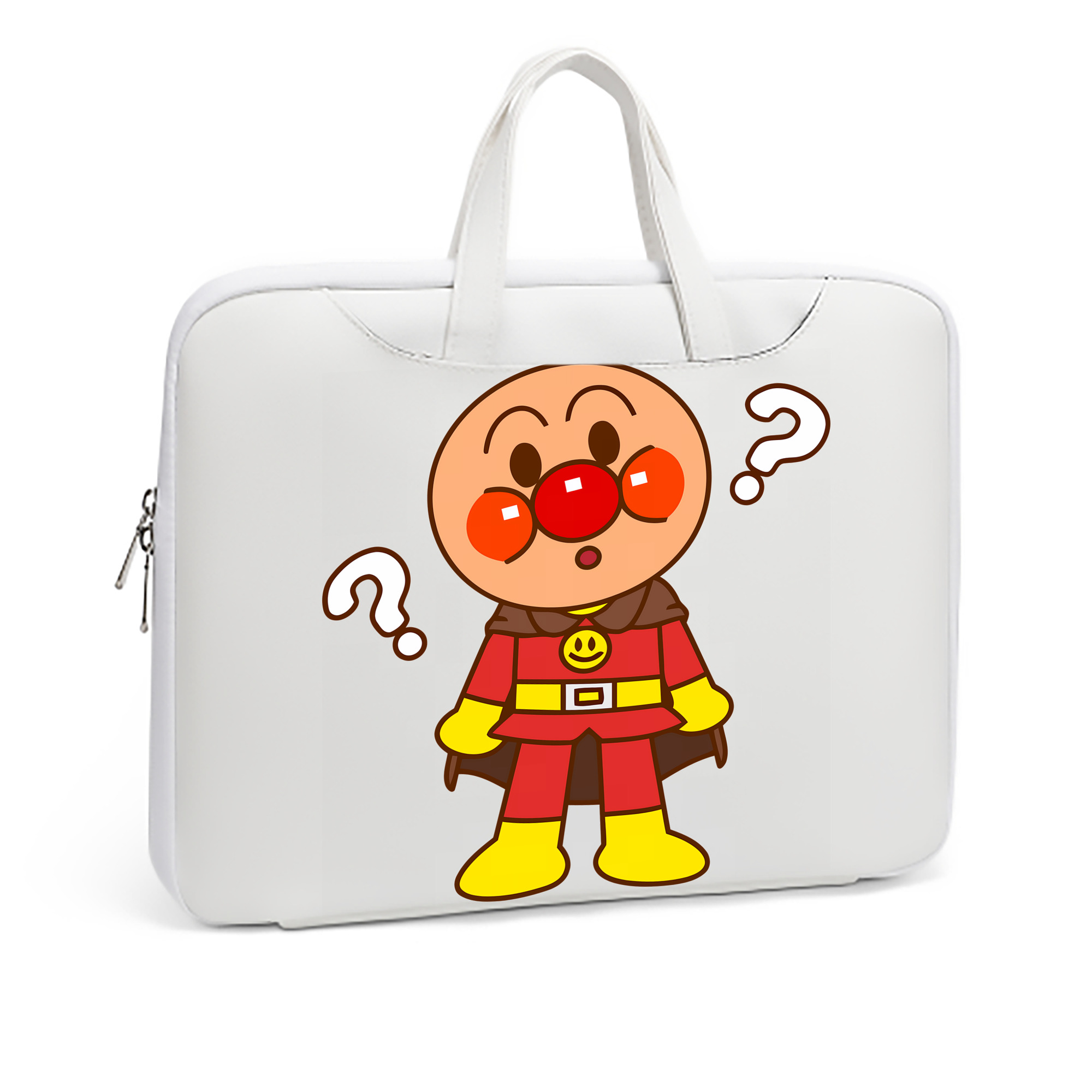 （画像用） アンパンマン Anpanman レザーラップトップバッグ　ノートパソコンケース