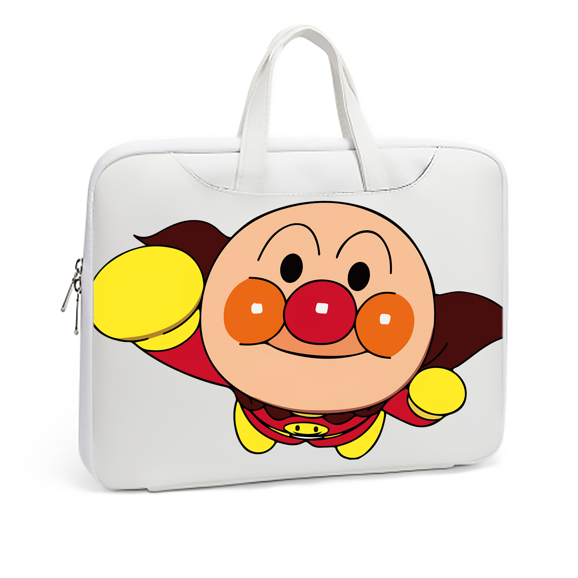 （画像用） アンパンマン Anpanman レザーラップトップバッグ　ノートパソコンケース