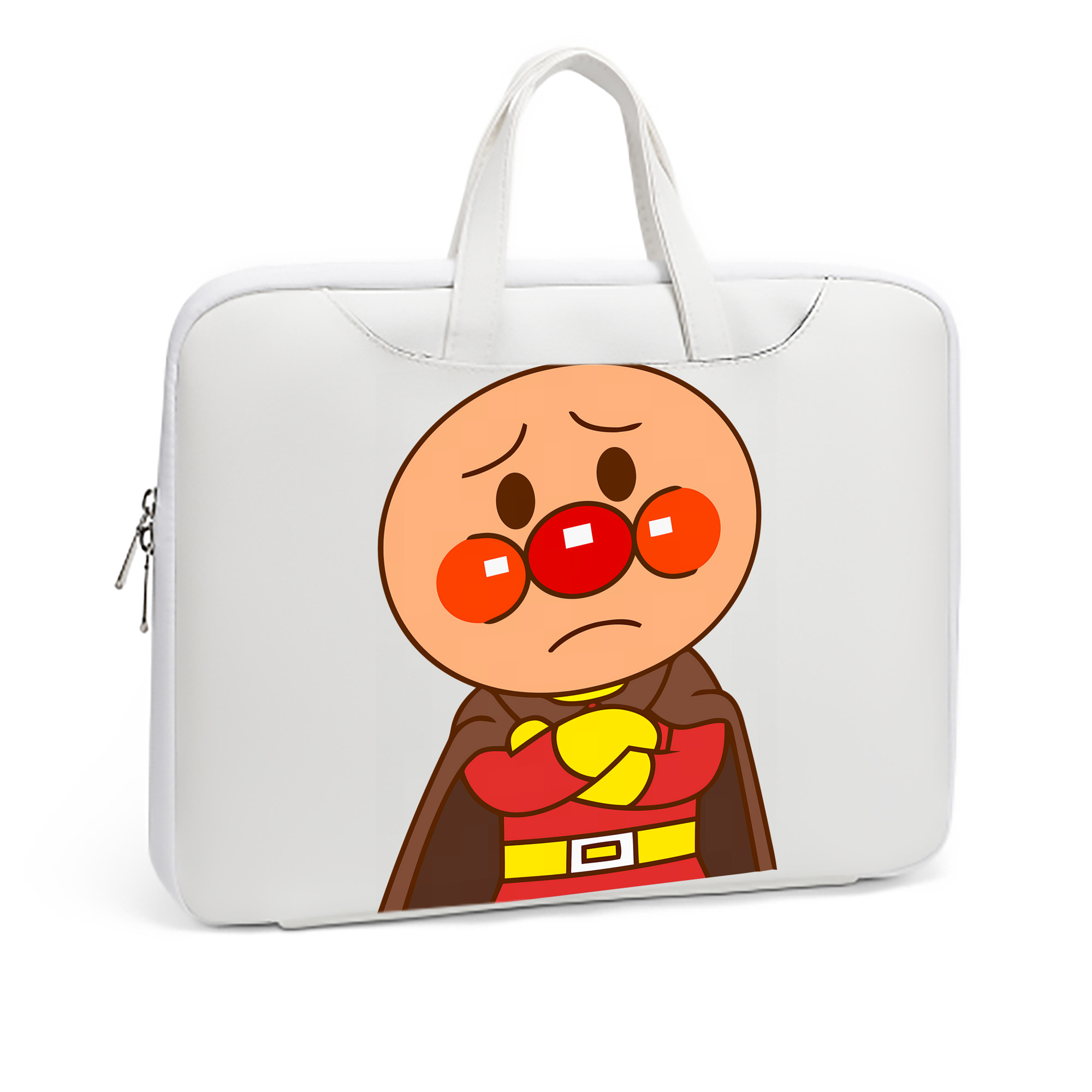 （画像用） アンパンマン Anpanman レザーラップトップバッグ　ノートパソコンケース