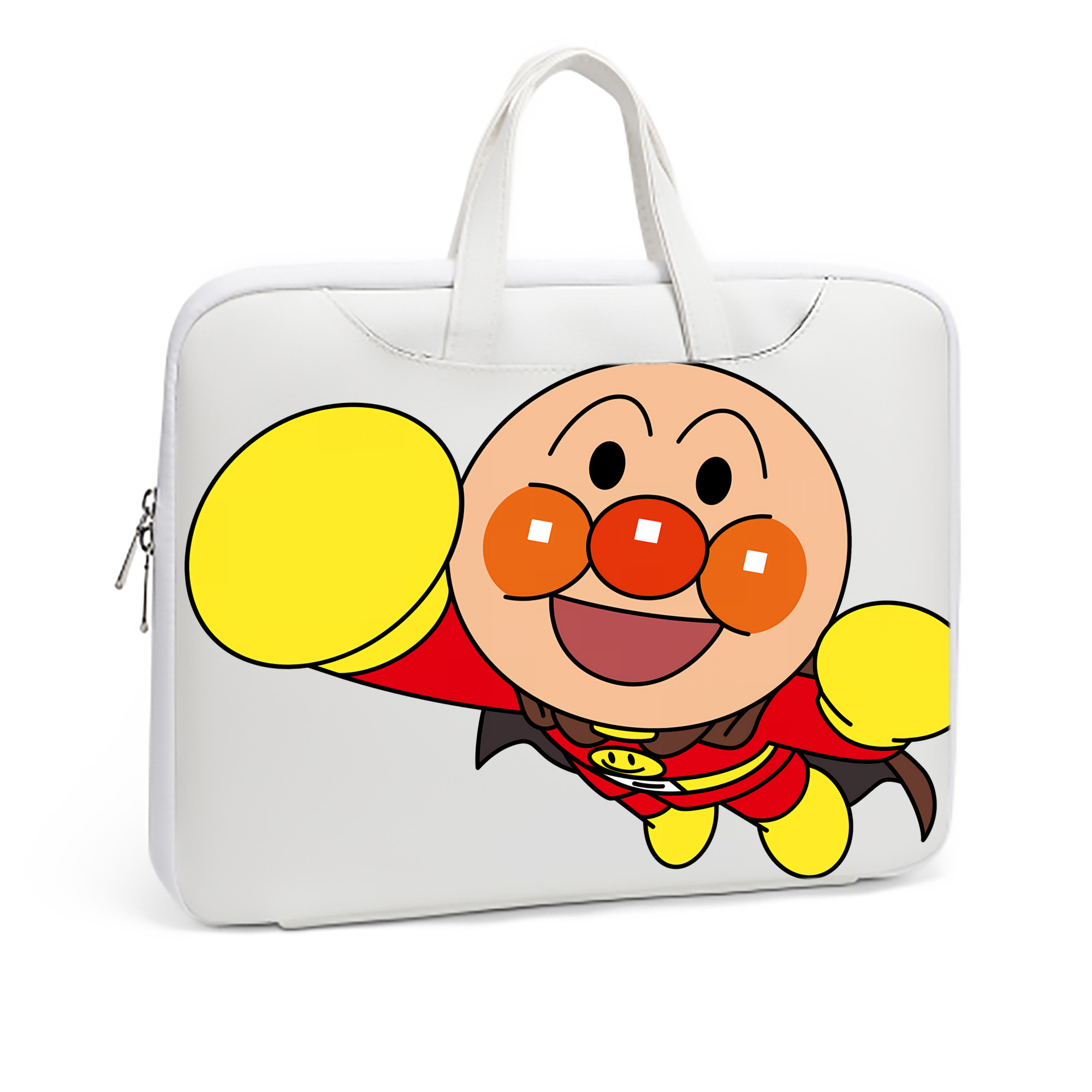 （画像用） アンパンマン Anpanman レザーラップトップバッグ　ノートパソコンケース