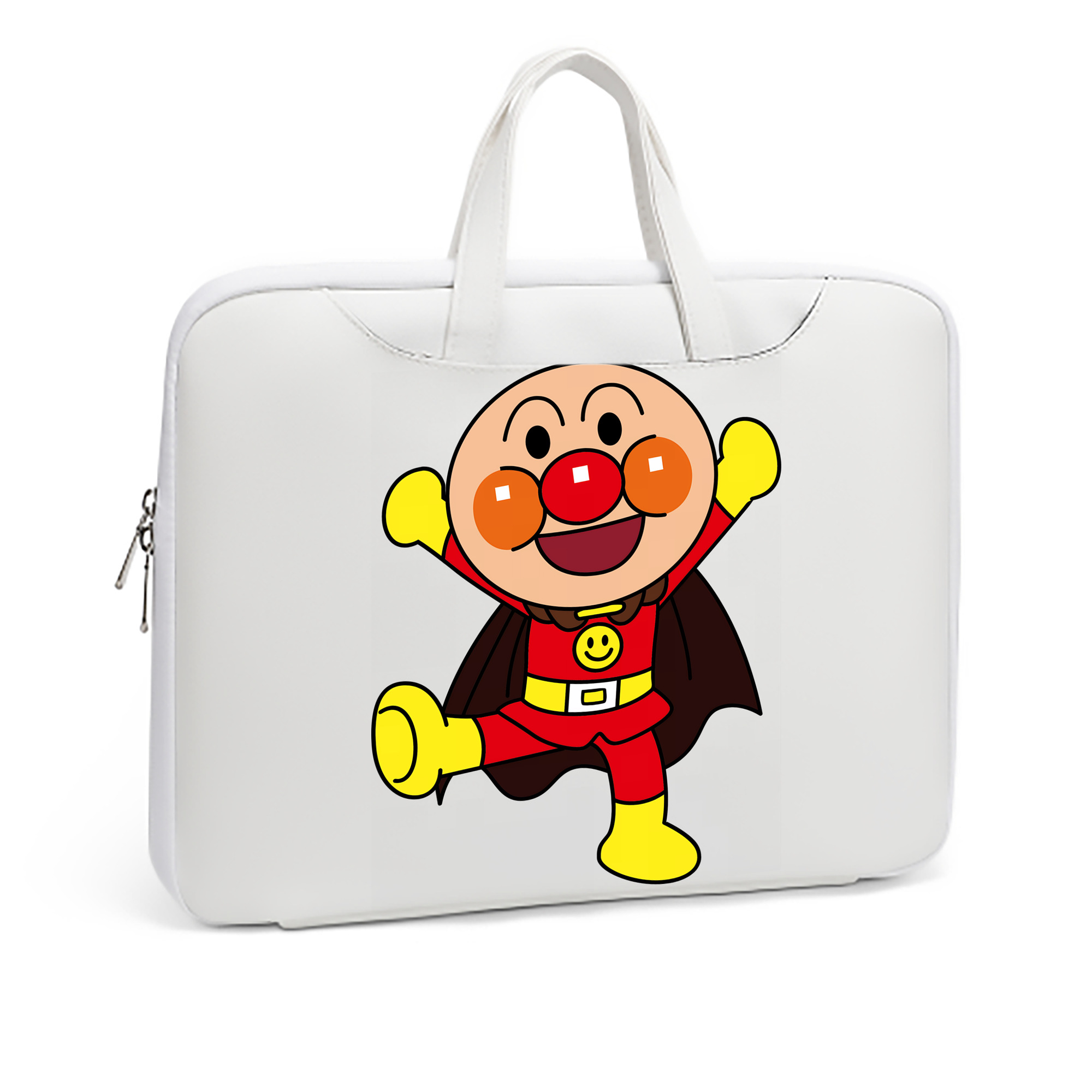 （画像用） アンパンマン Anpanman レザーラップトップバッグ　ノートパソコンケース