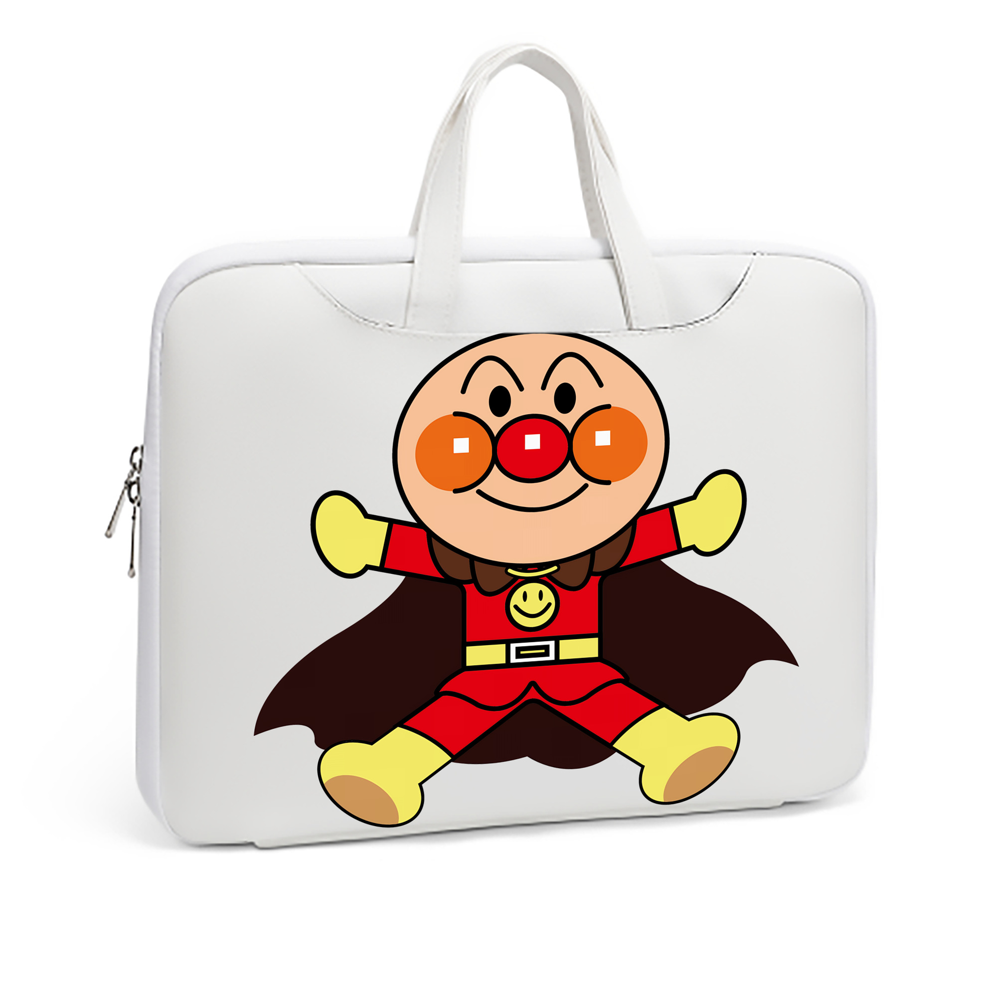 （画像用） アンパンマン Anpanman レザーラップトップバッグ　ノートパソコンケース