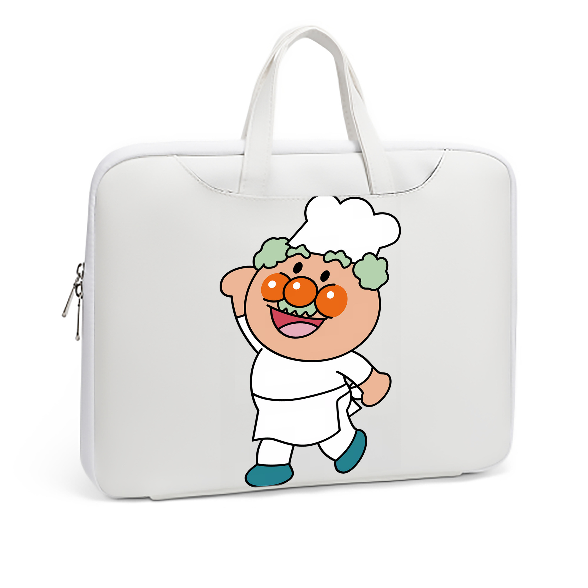 （画像用） アンパンマン Anpanman レザーラップトップバッグ　ノートパソコンケース