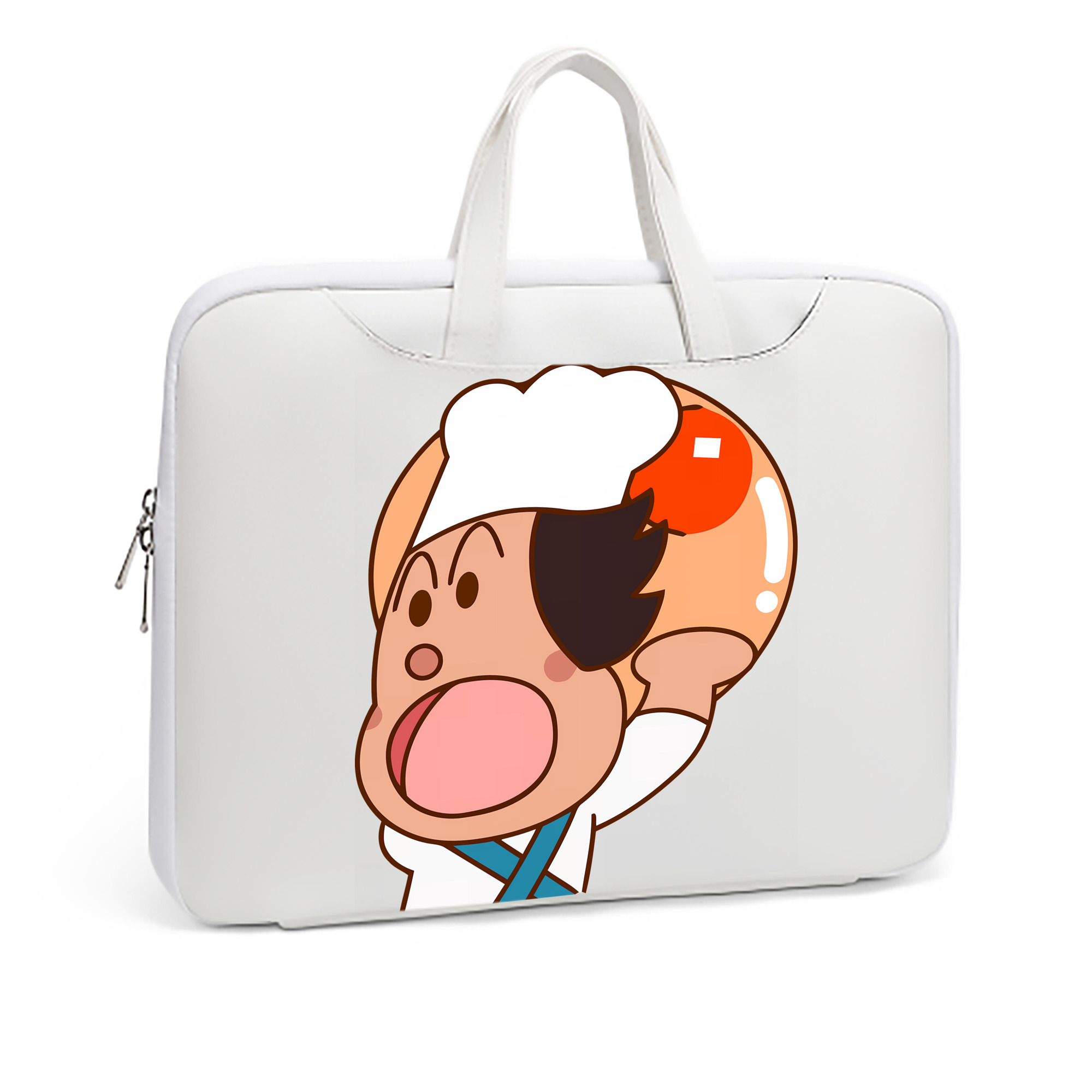 （画像用） アンパンマン Anpanman レザーラップトップバッグ　ノートパソコンケース