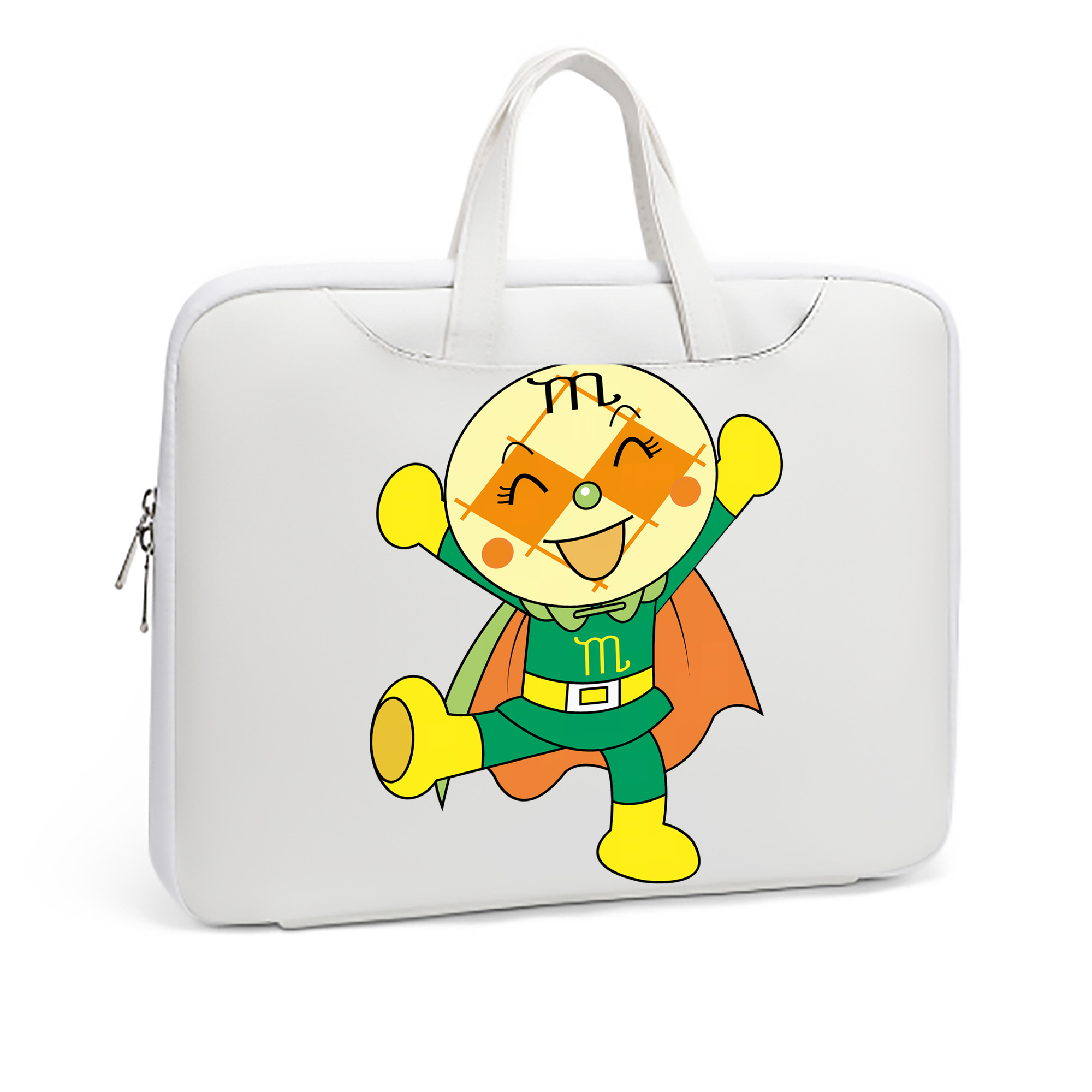 （画像用） アンパンマン Anpanman レザーラップトップバッグ　ノートパソコンケース