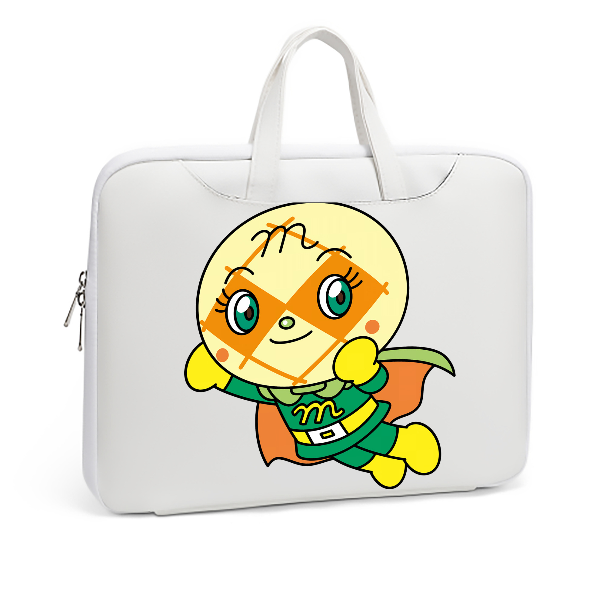 （画像用） アンパンマン Anpanman レザーラップトップバッグ　ノートパソコンケース