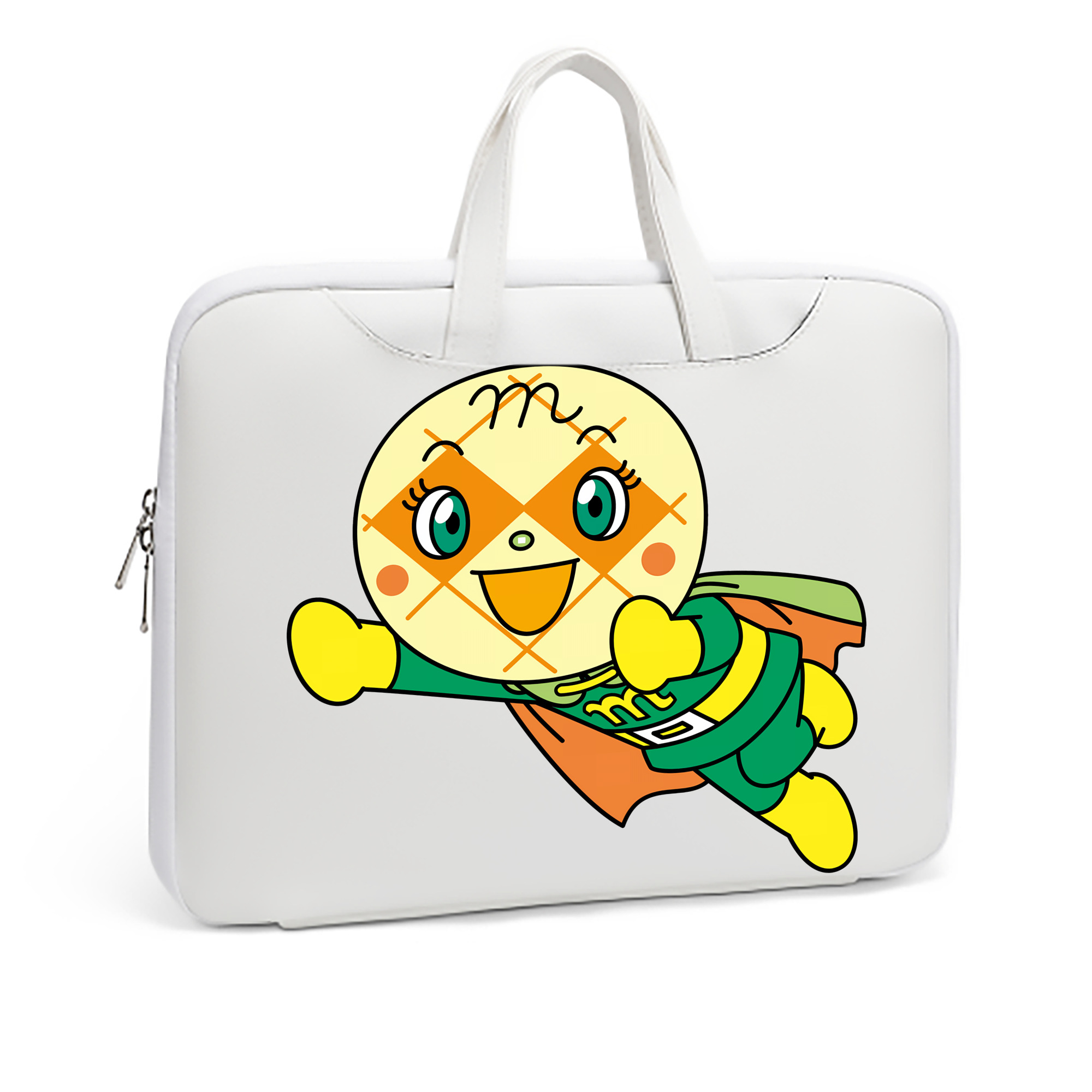 （画像用） アンパンマン Anpanman レザーラップトップバッグ　ノートパソコンケース