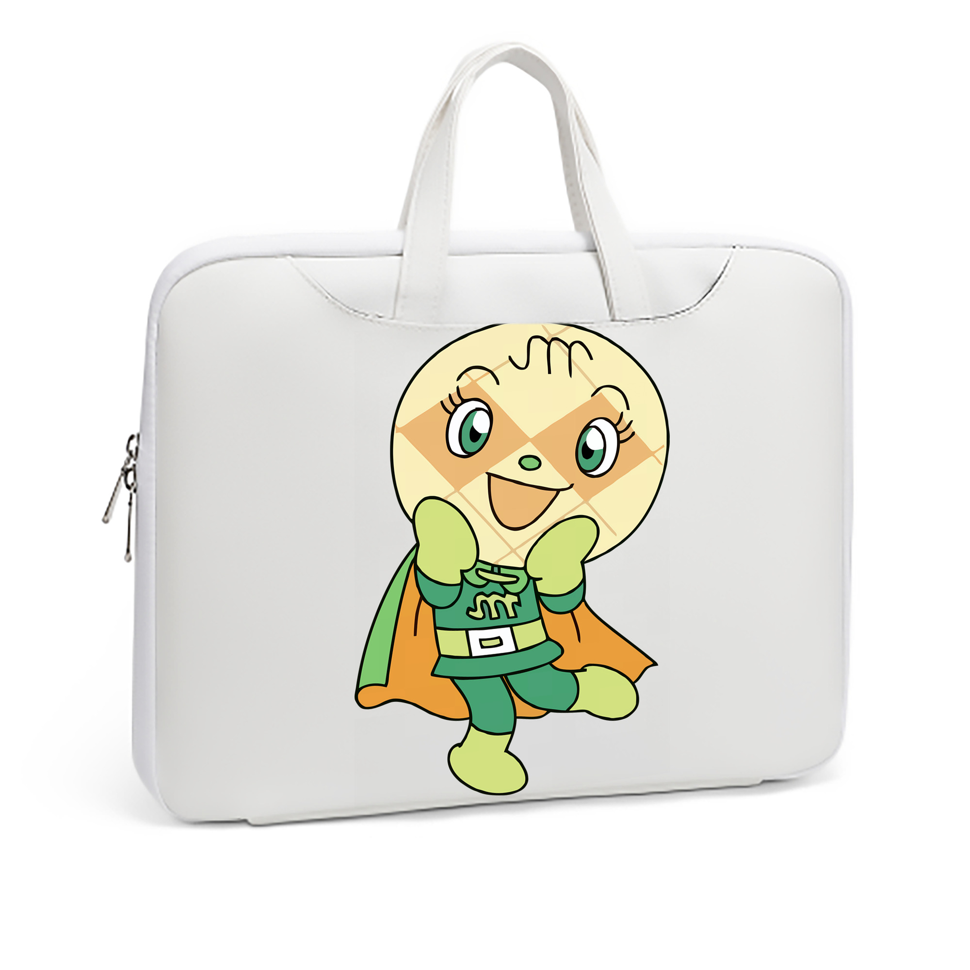 （画像用） アンパンマン Anpanman レザーラップトップバッグ　ノートパソコンケース