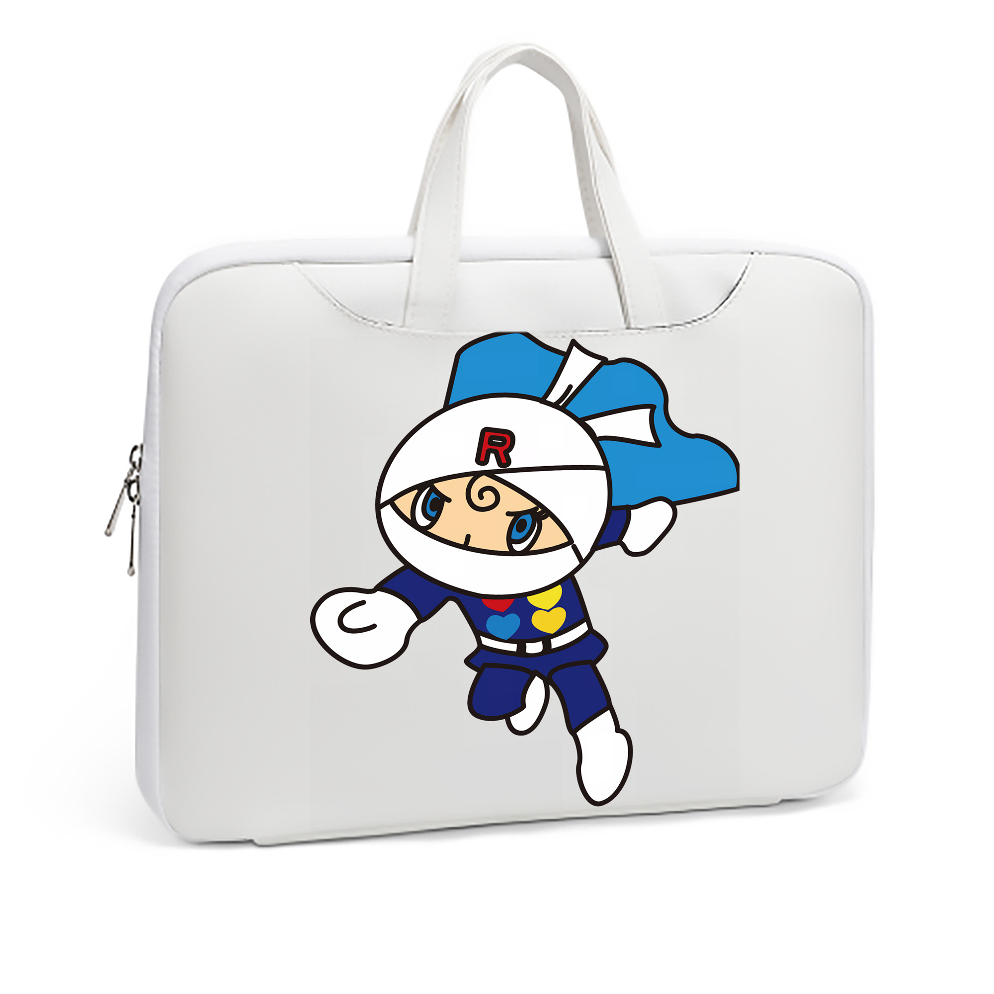 （画像用） アンパンマン Anpanman レザーラップトップバッグ　ノートパソコンケース