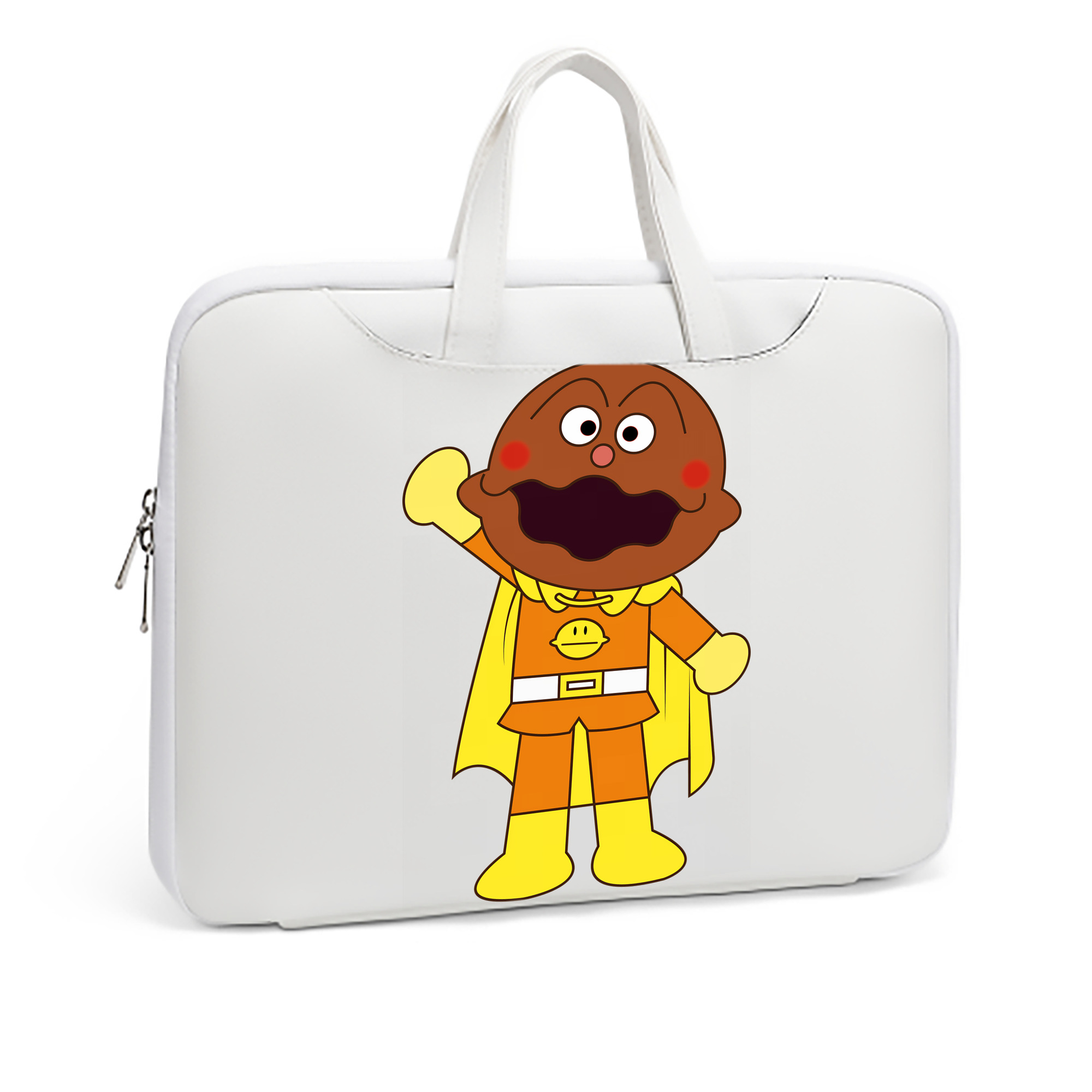 （画像用） アンパンマン Anpanman レザーラップトップバッグ　ノートパソコンケース