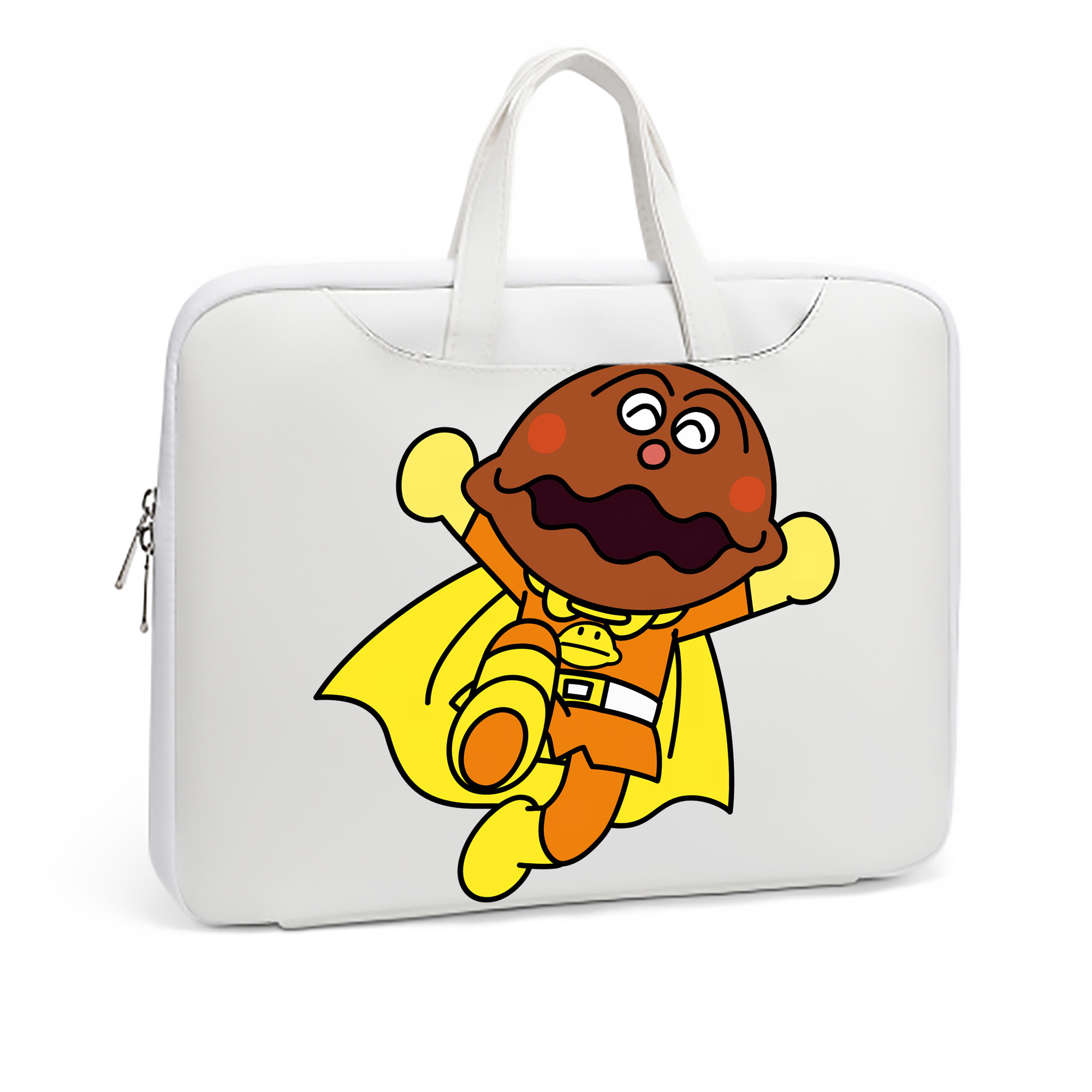（画像用） アンパンマン Anpanman レザーラップトップバッグ　ノートパソコンケース