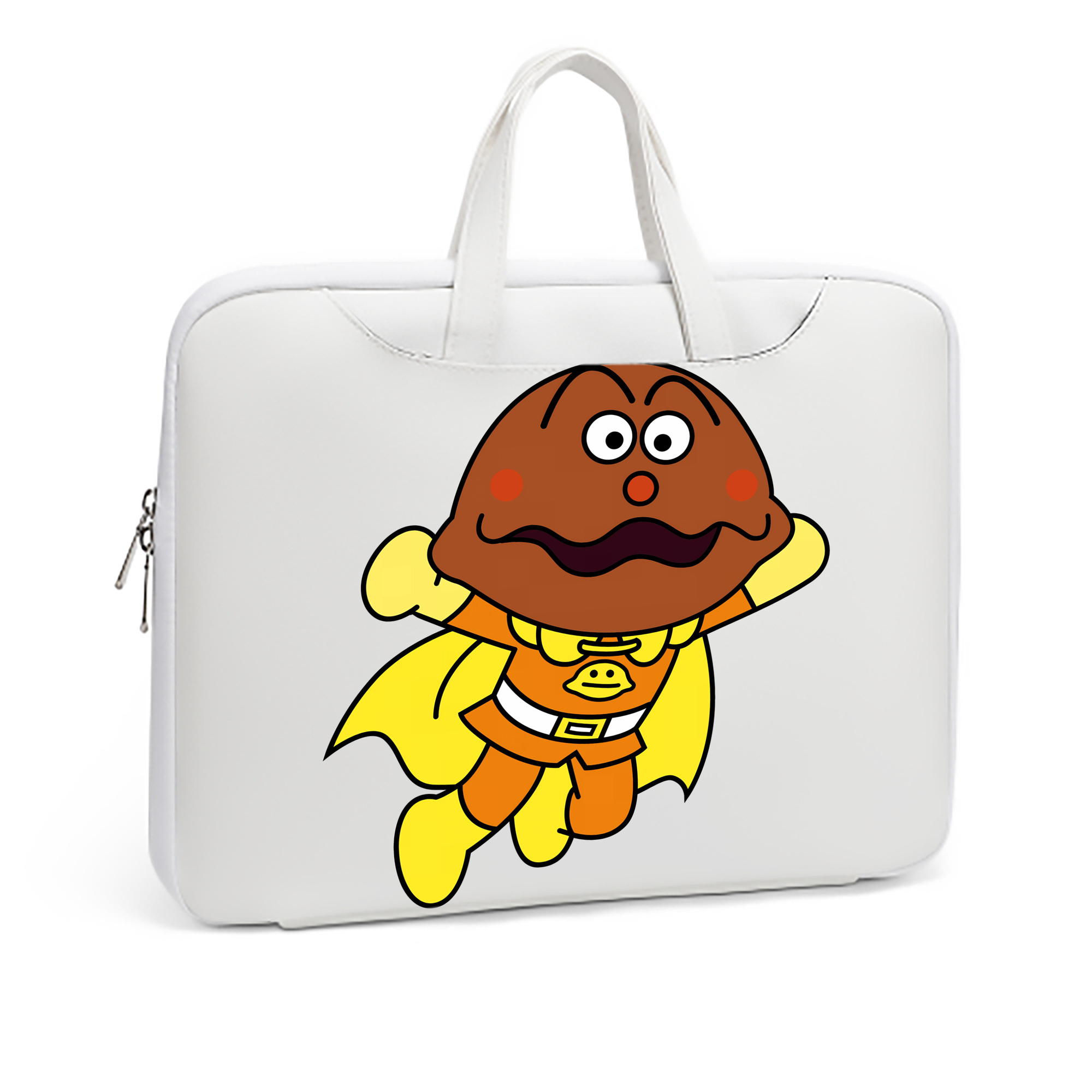 （画像用） アンパンマン Anpanman レザーラップトップバッグ　ノートパソコンケース